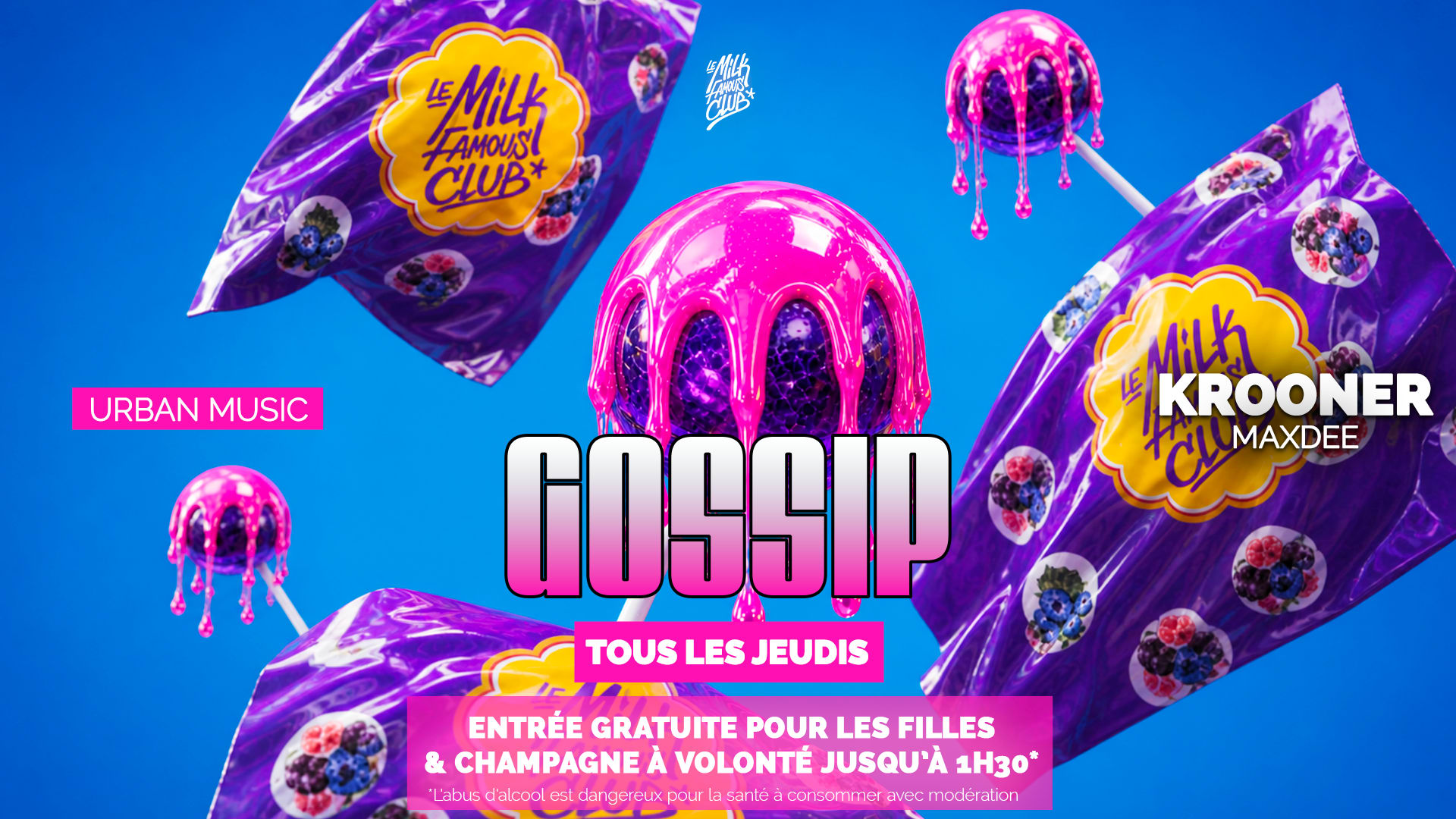Jeu 28 Mai - Gossip W/ Krooner