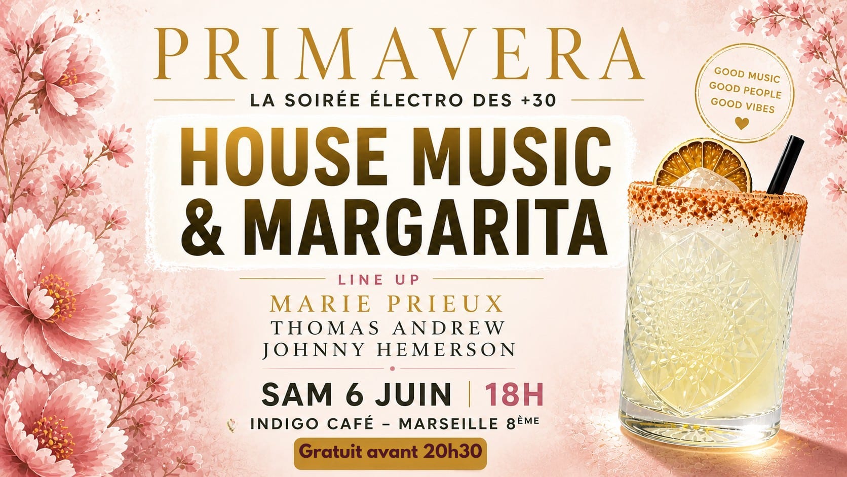 Primavera - Over 30s Club - Marie Prieux T.Andrew J.Hemerson