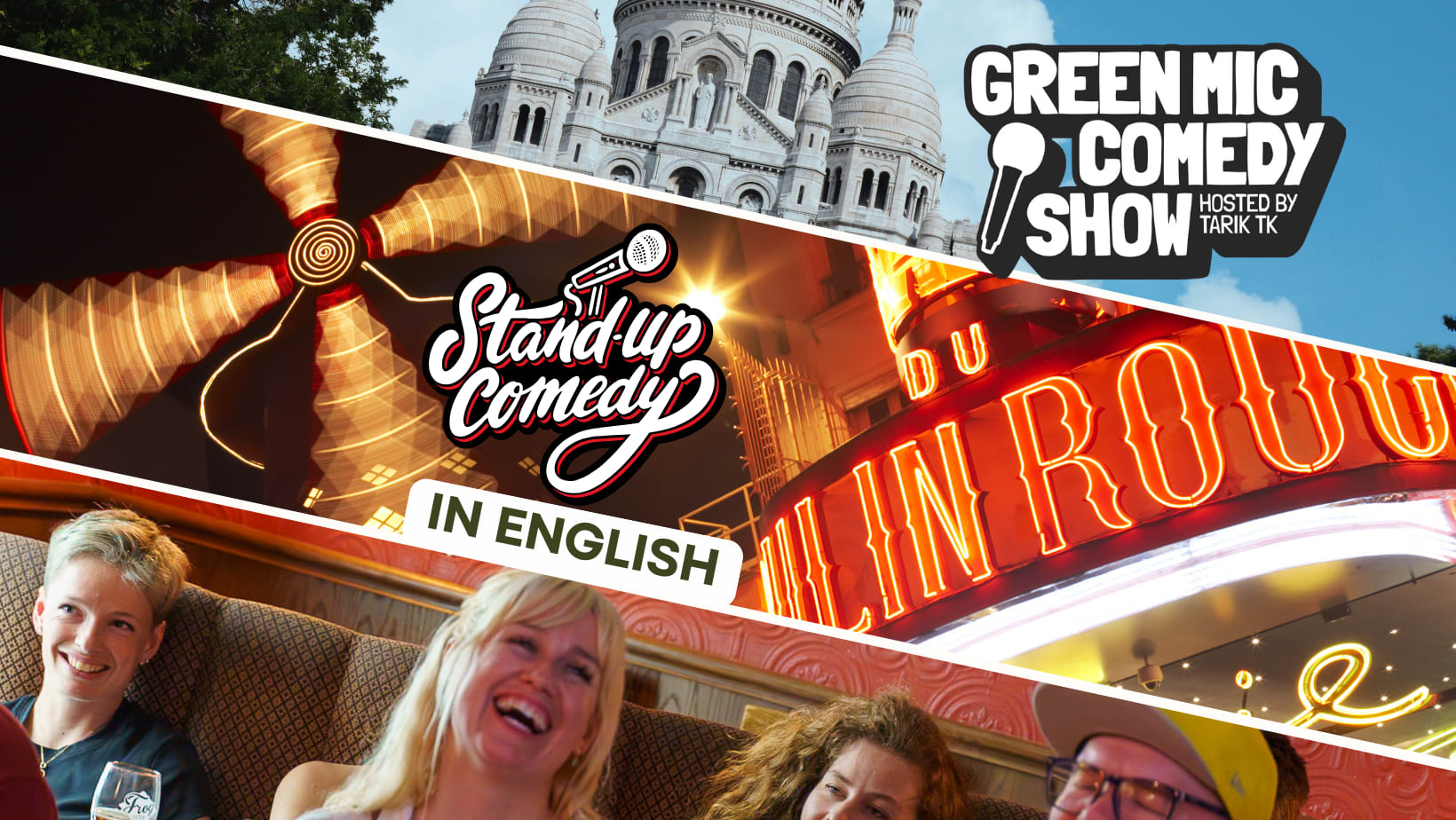 Green Mic Comedy Showcase @Montmartre