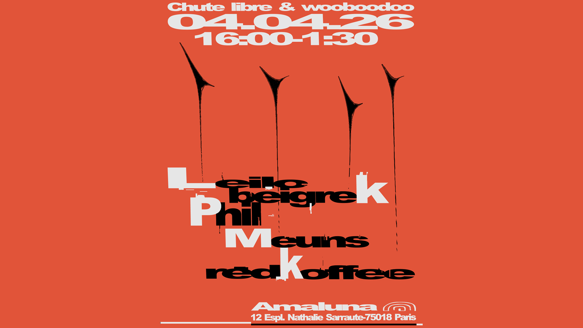 Chute Libre X Wooboodoo À Amaluna