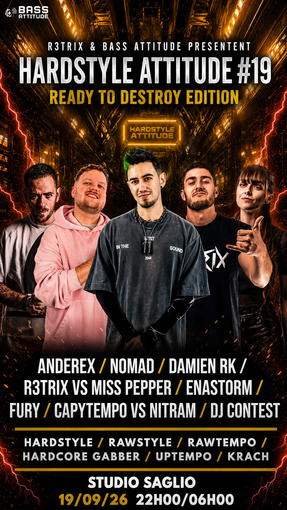 Hardstyle Attitude #19 : Ready To Destroy Edition
