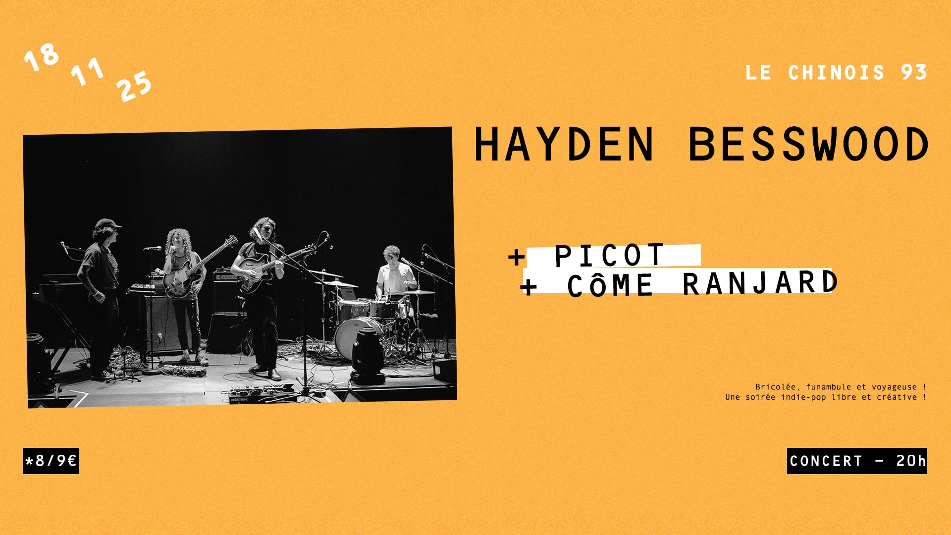 Hayden Besswood + Picot + Côme Ranjard
