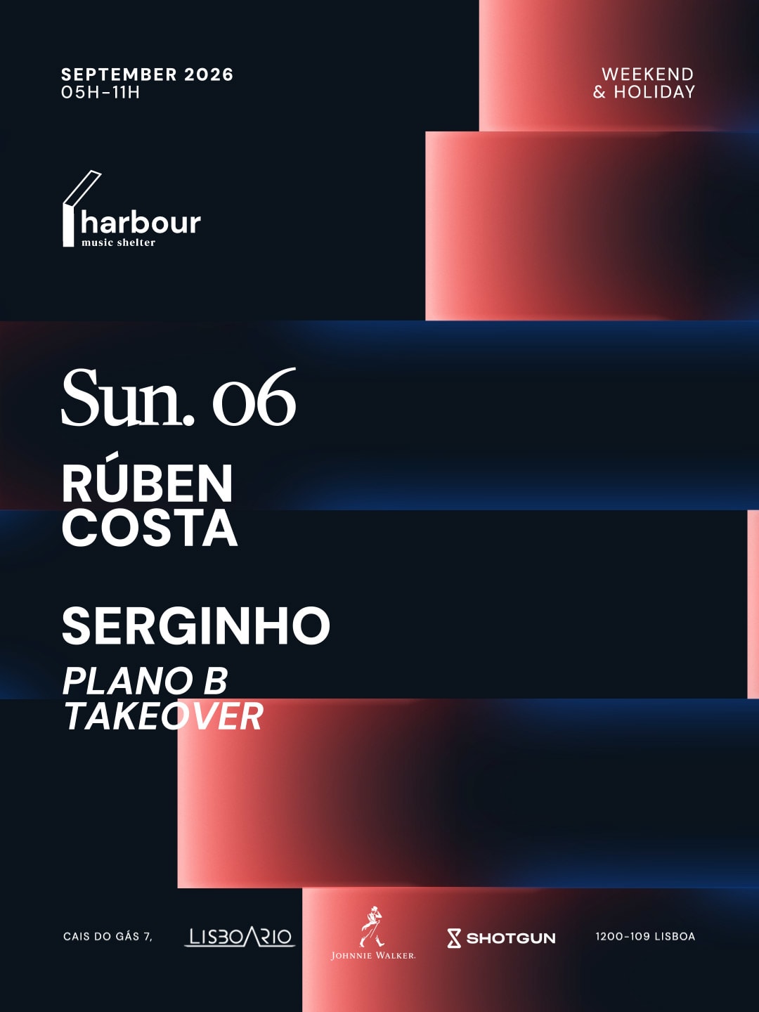 Harbour Com Rúben Costa E Serginho Plano B Takeover 05h-11h