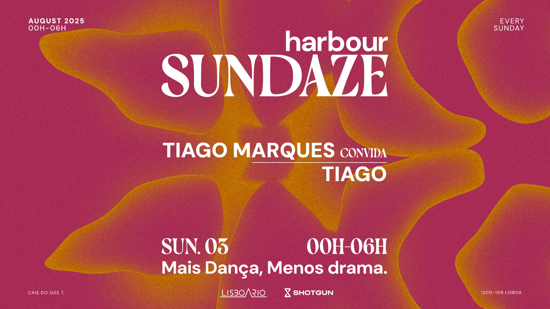 Harbour Sundaze Tiago Marques Convida Tiago