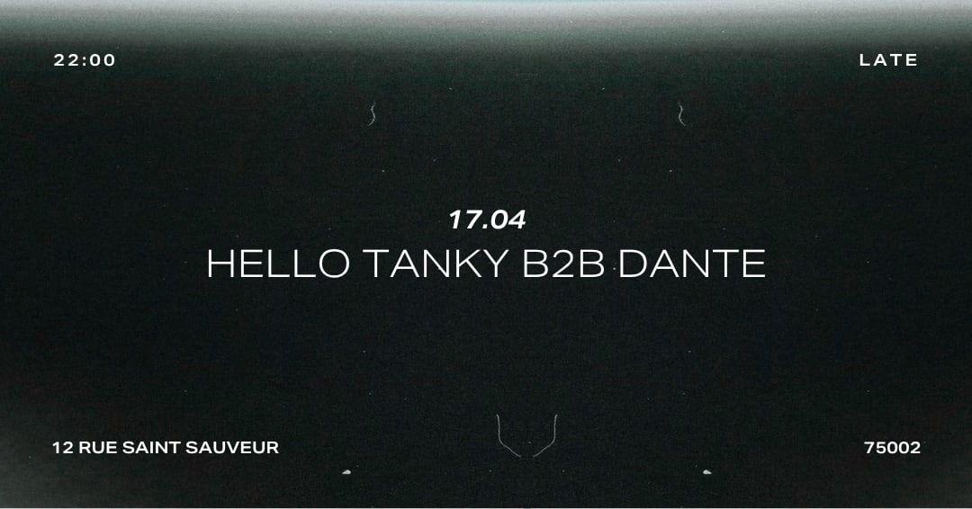 Heclipse Invites : Hello Tanky B2b Dante