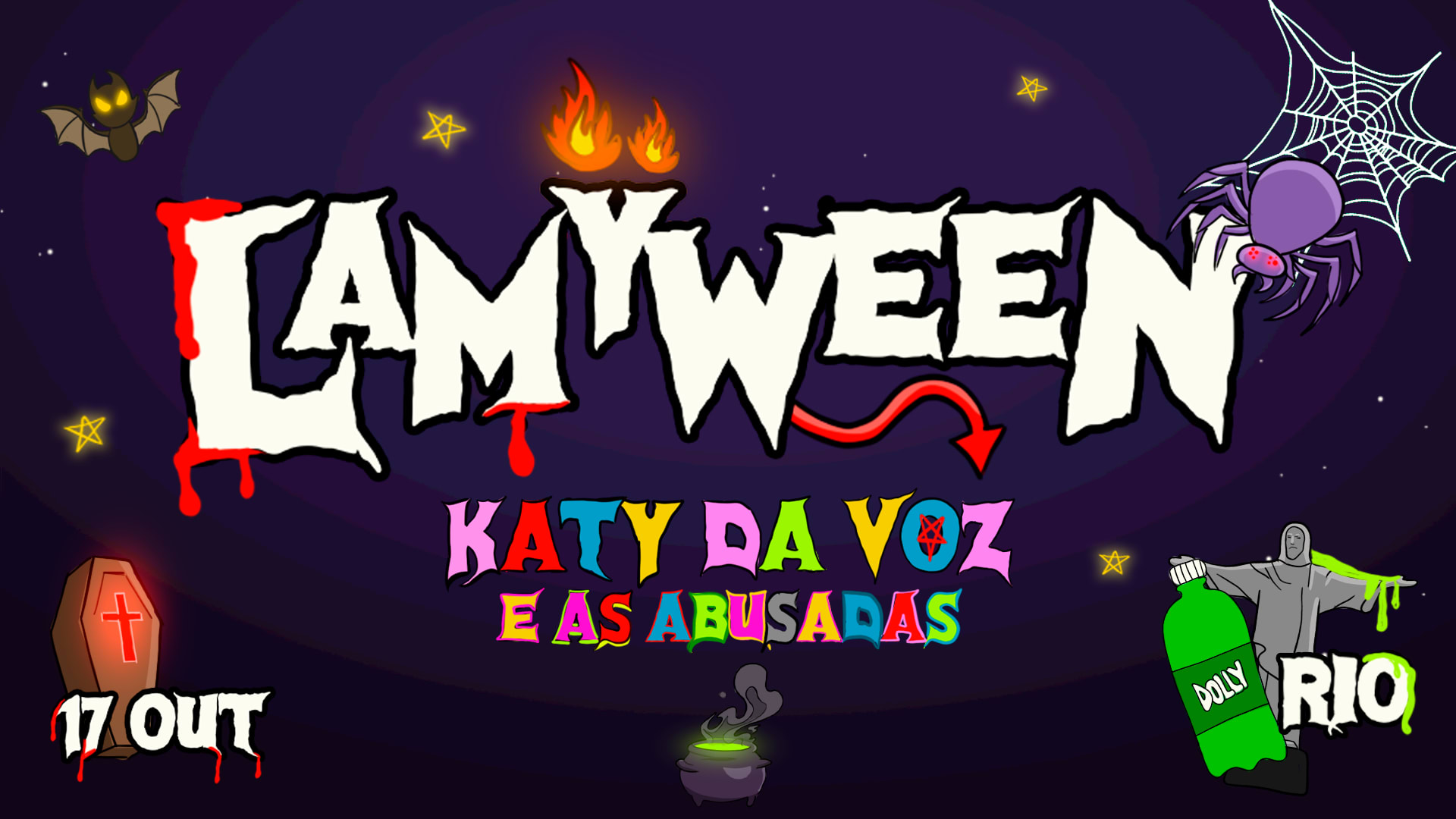 Lâmina Com Katy Da Voz E As Abusadas