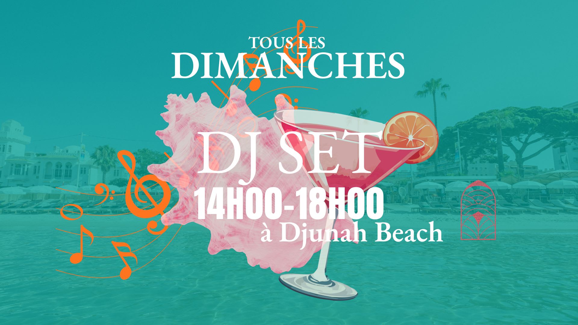 Djunah Beach - Dj & Chill On The Beach
