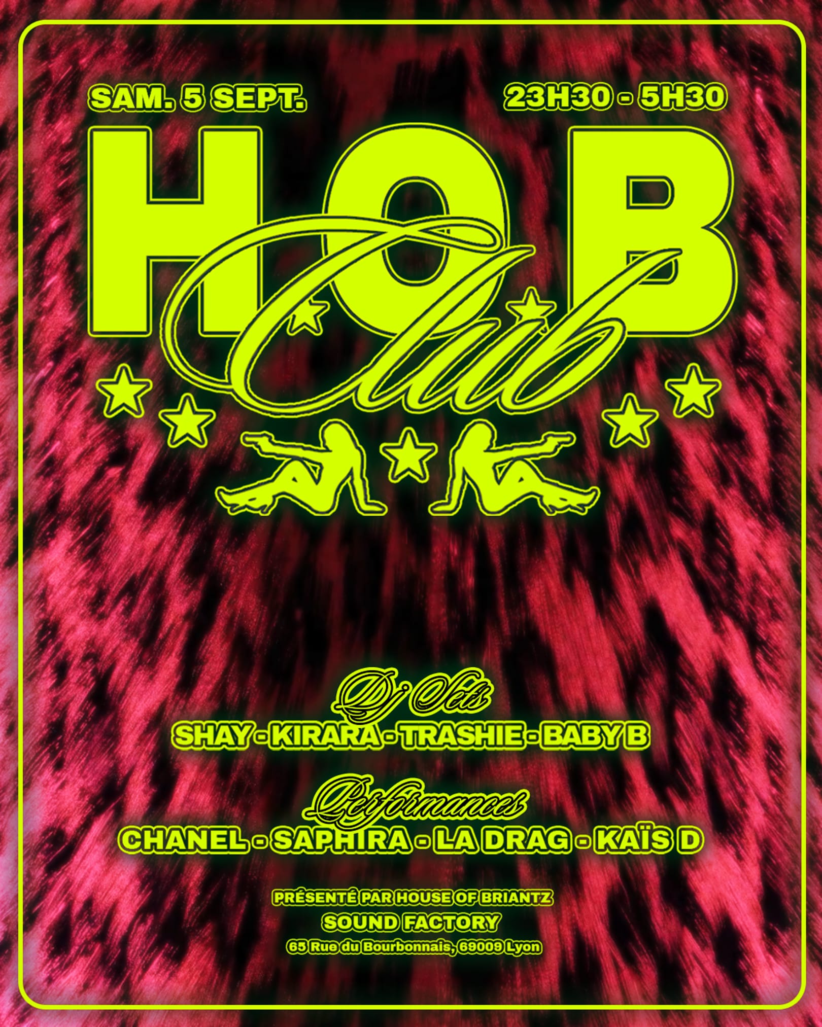 H.O.B. Club W/ Kirara, Baby-B, Saphira & More