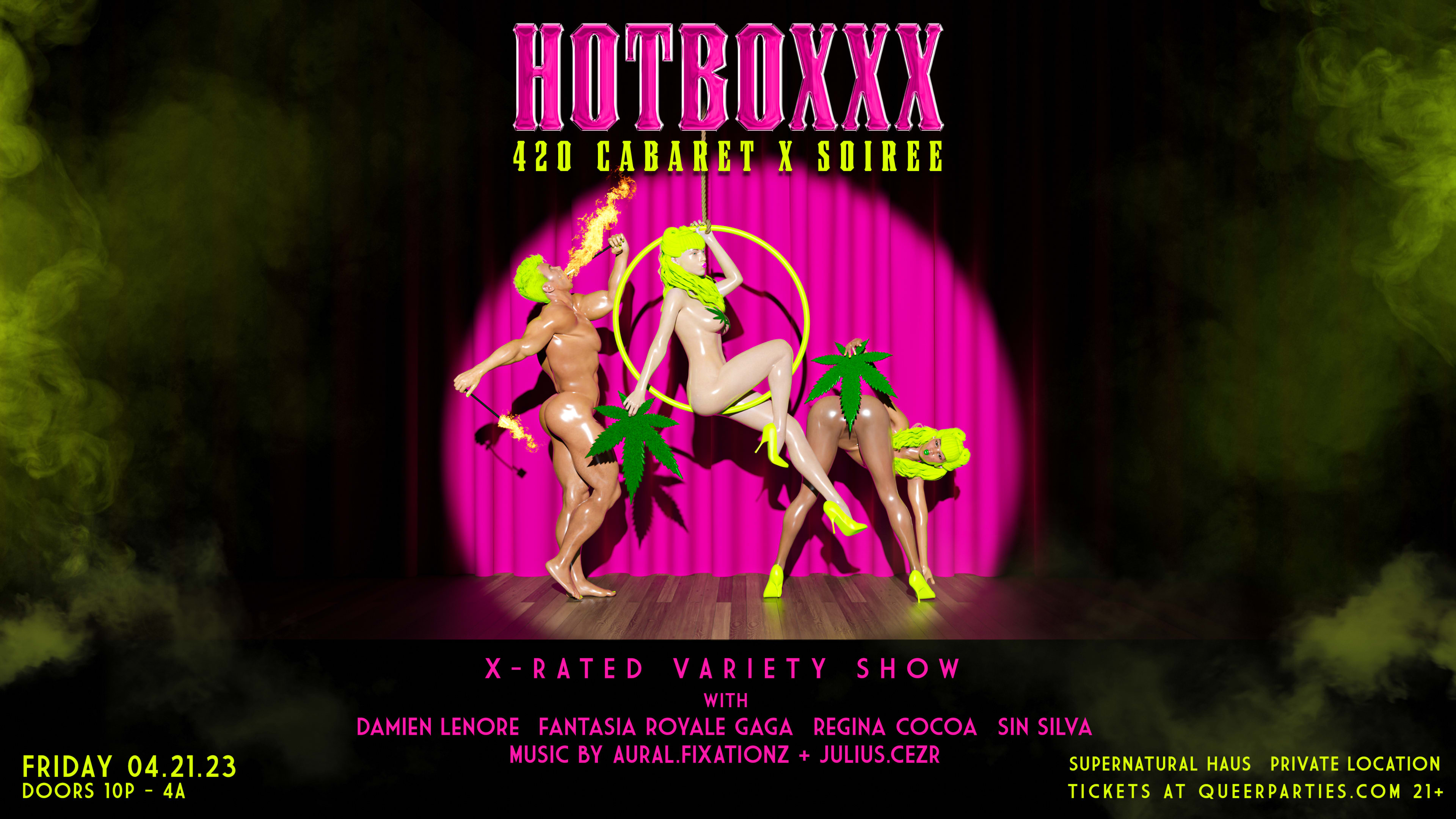 Hotboxxx: 420 Cabaret + Soiree