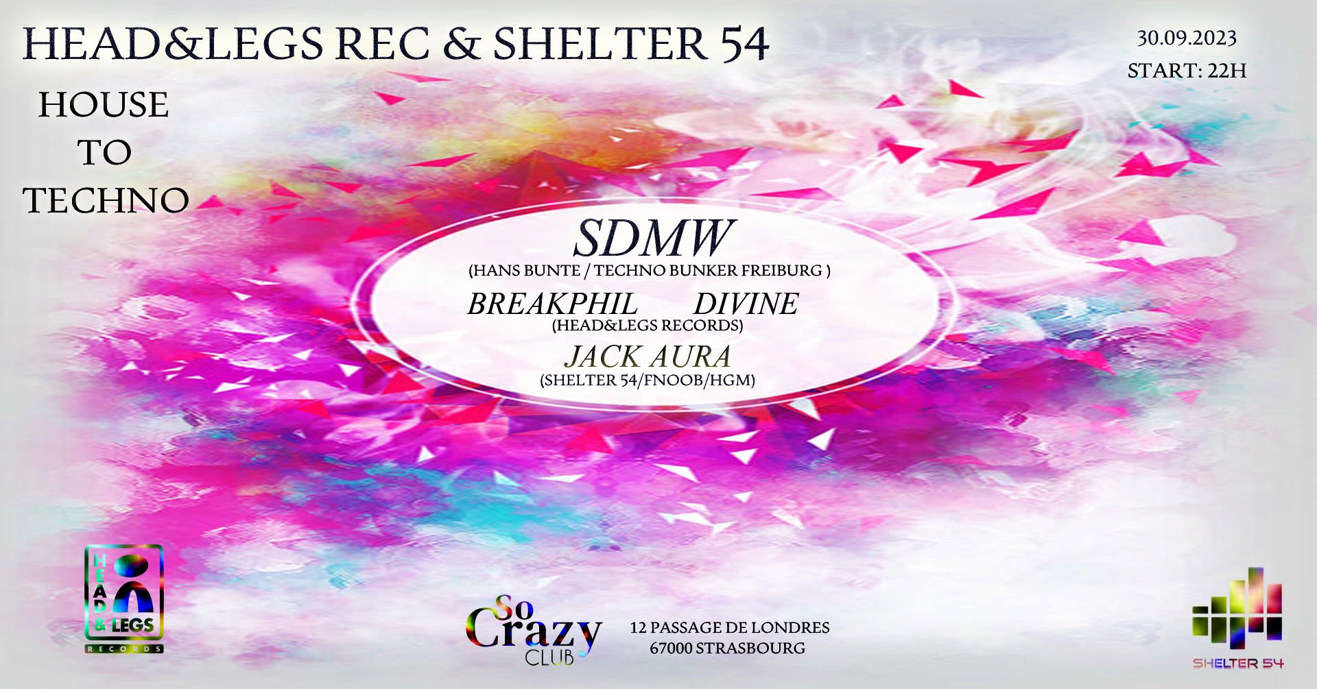 House To Techno W./ Sdmw ( Hanse Bunte Freiburg)