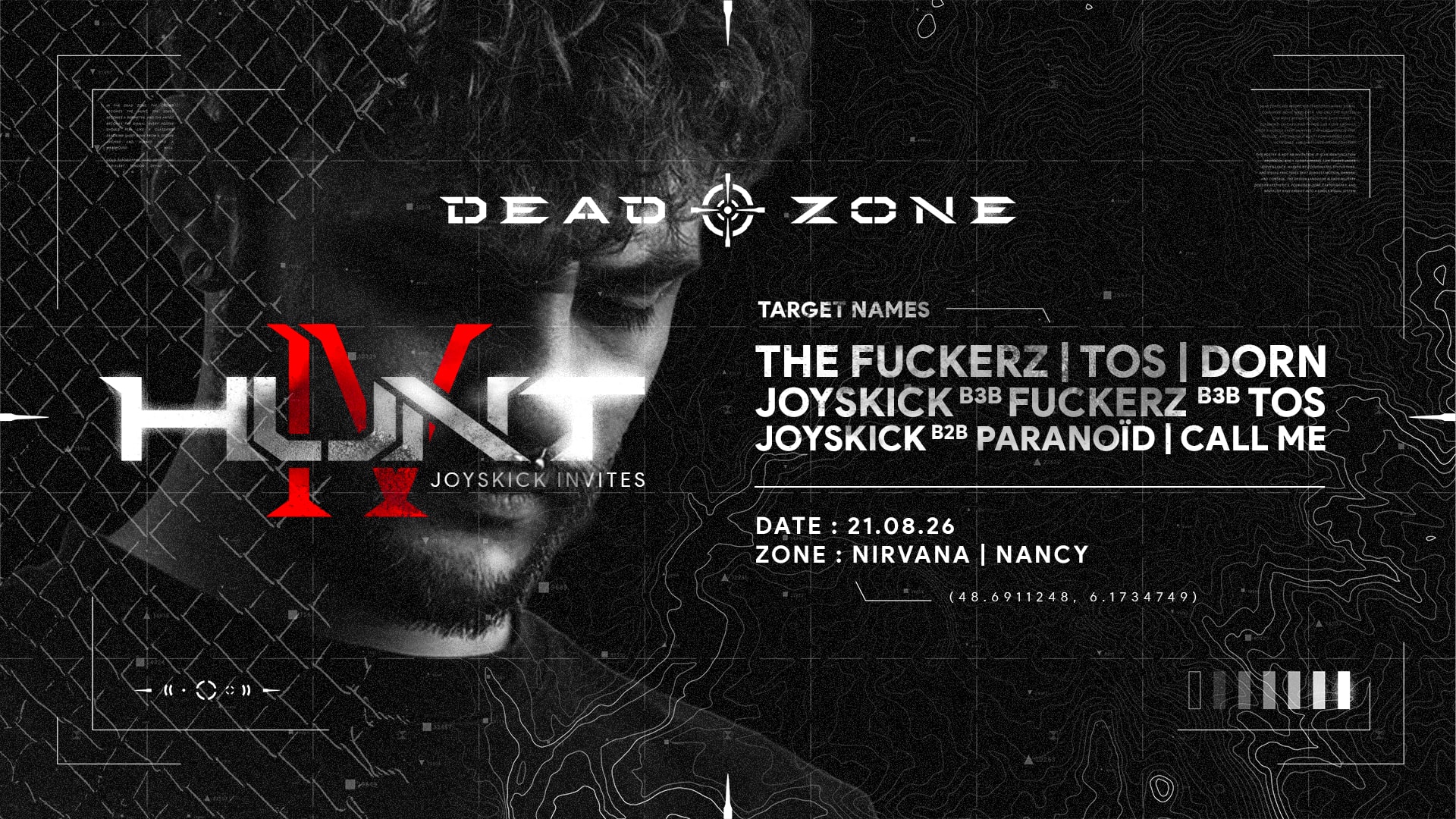 Dead Zone - Hunt IV W/ The Fuckerz | Tos | Dorn | Paranoïd
