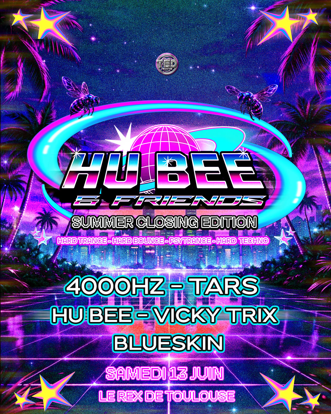 Hu Bee & Friends W. 4000hz - Tars - Vicky Trix - Blueskin