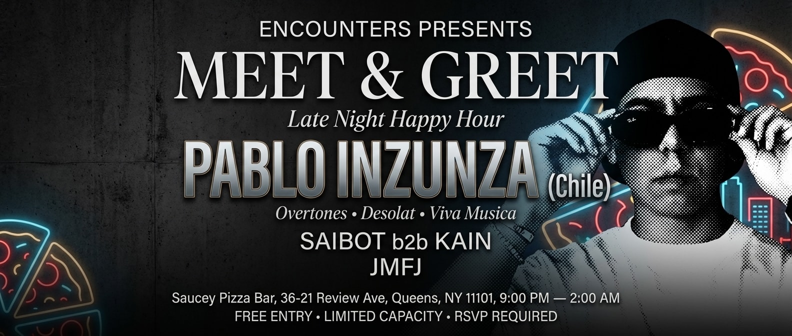 Meet & Greet: Pablo Inzunza- Desolat, Overtones, Viva Musica