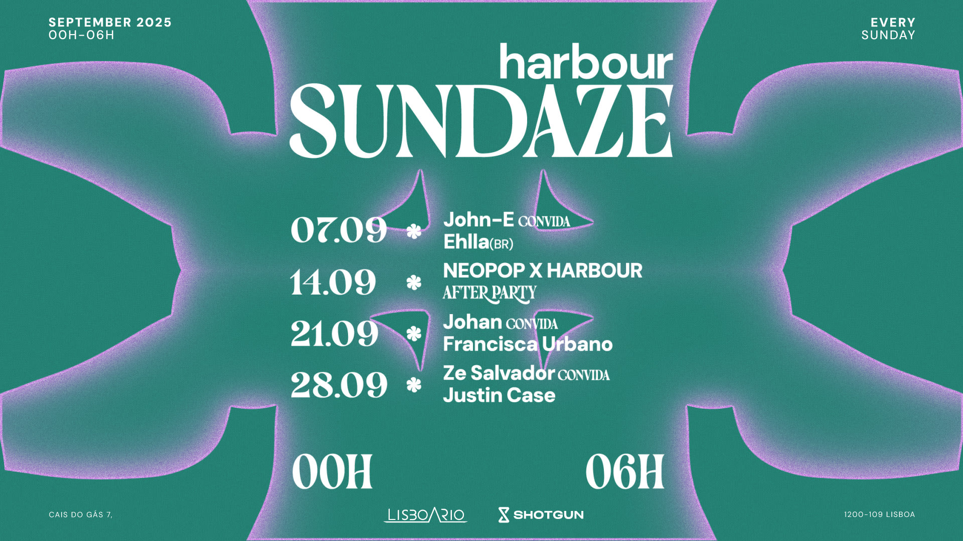 Harbour Sundaze Johan Convida Francisca Urbano