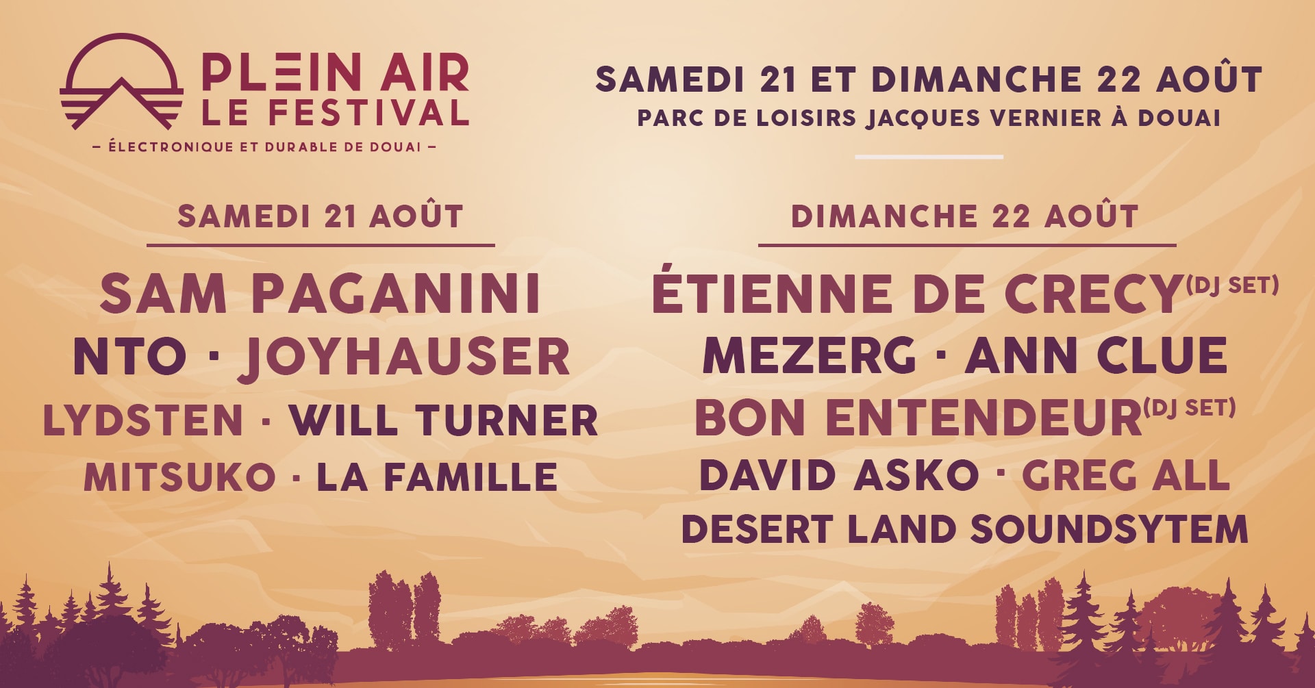 Plein Air Festival - Douai - Etienne De Crécy, Sam Paganini