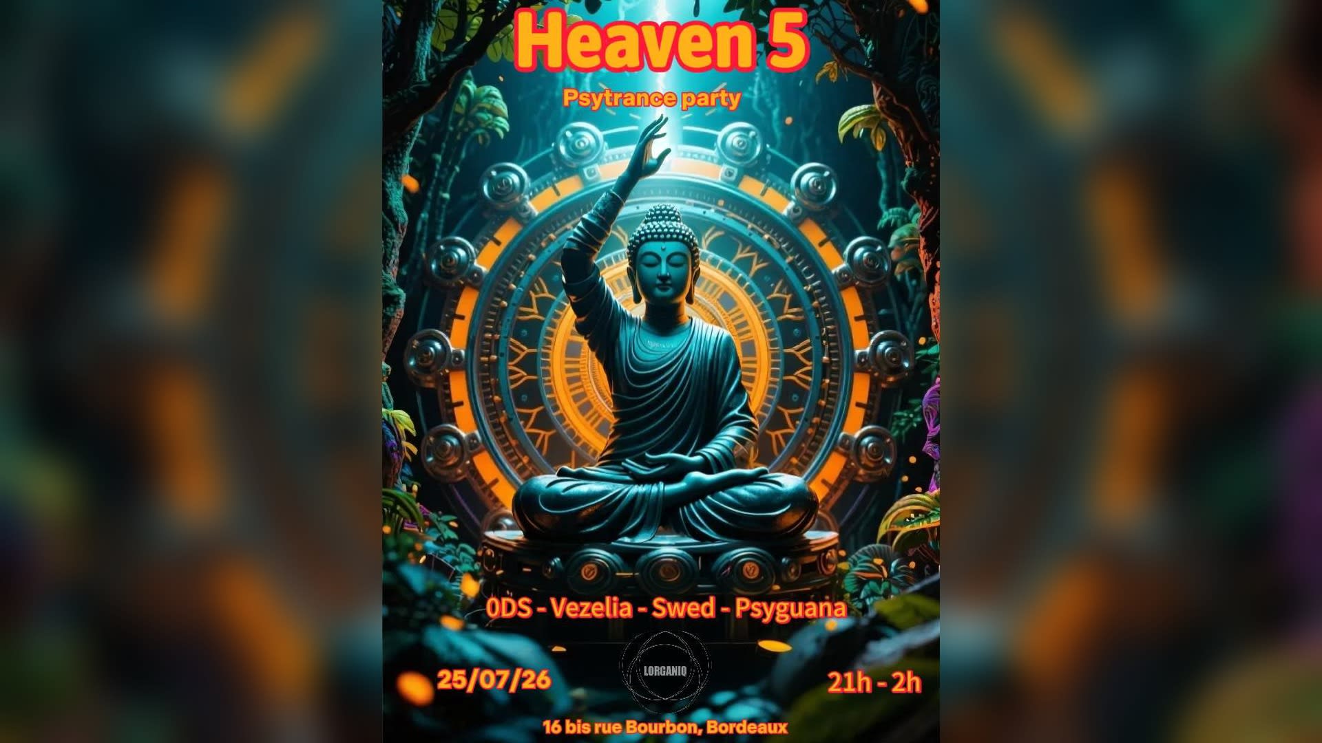 Heaven #5 W/ Ods – Vezelia - Swed - Psyguana