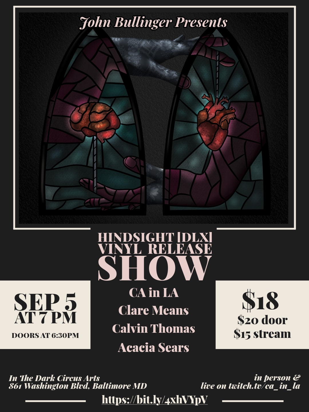 Hindsight [DLX] Vinyl Release Show