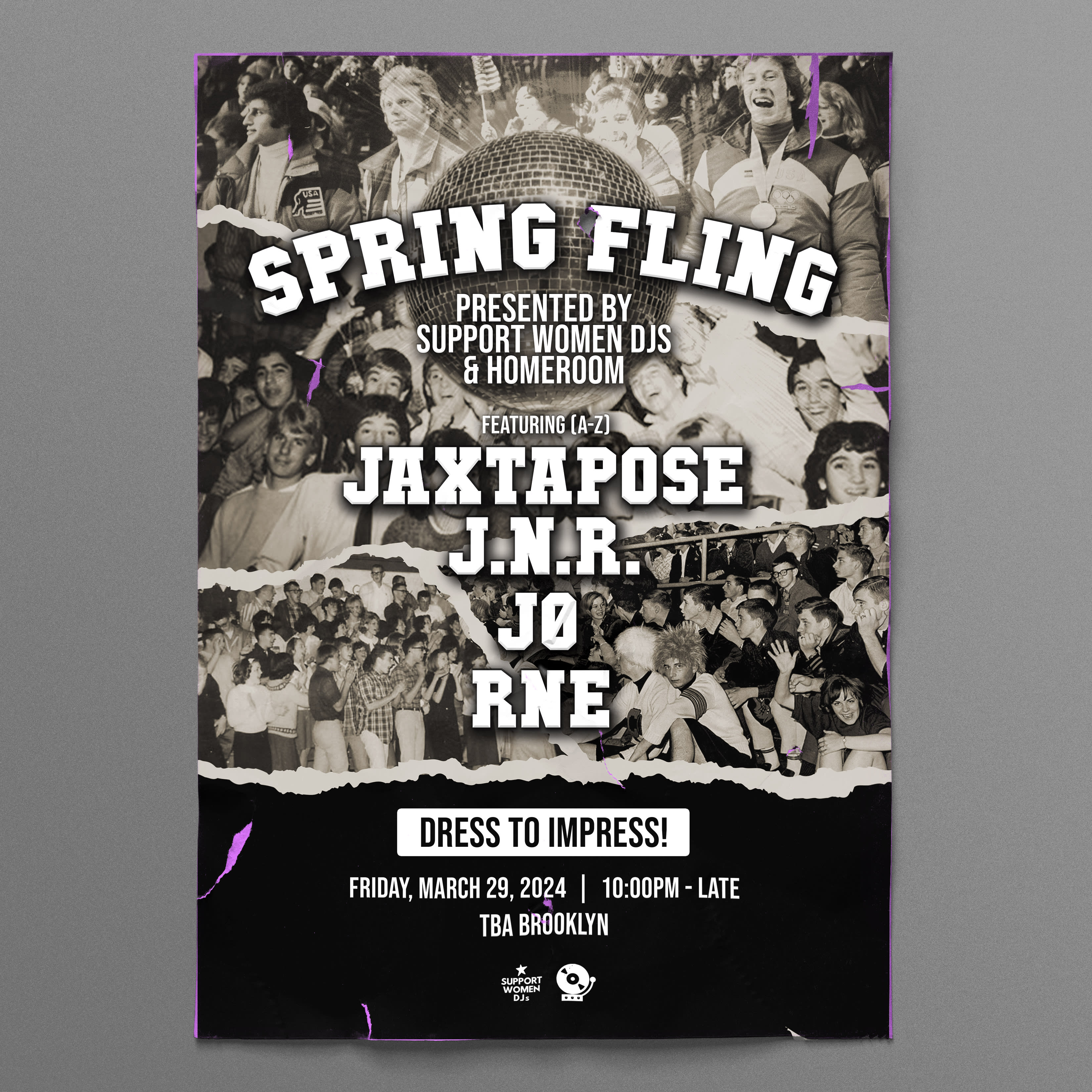 Spring Fling: Jaxtapose / J.N.R. / Jø / Rne