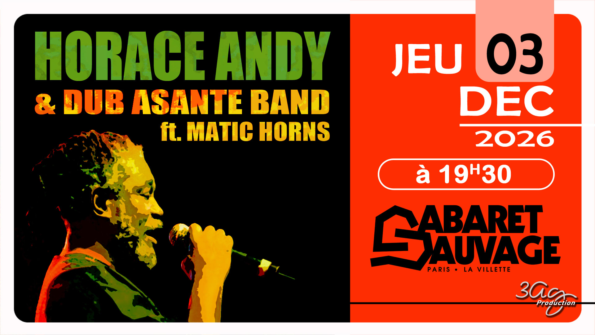 Horace Andy À Paris