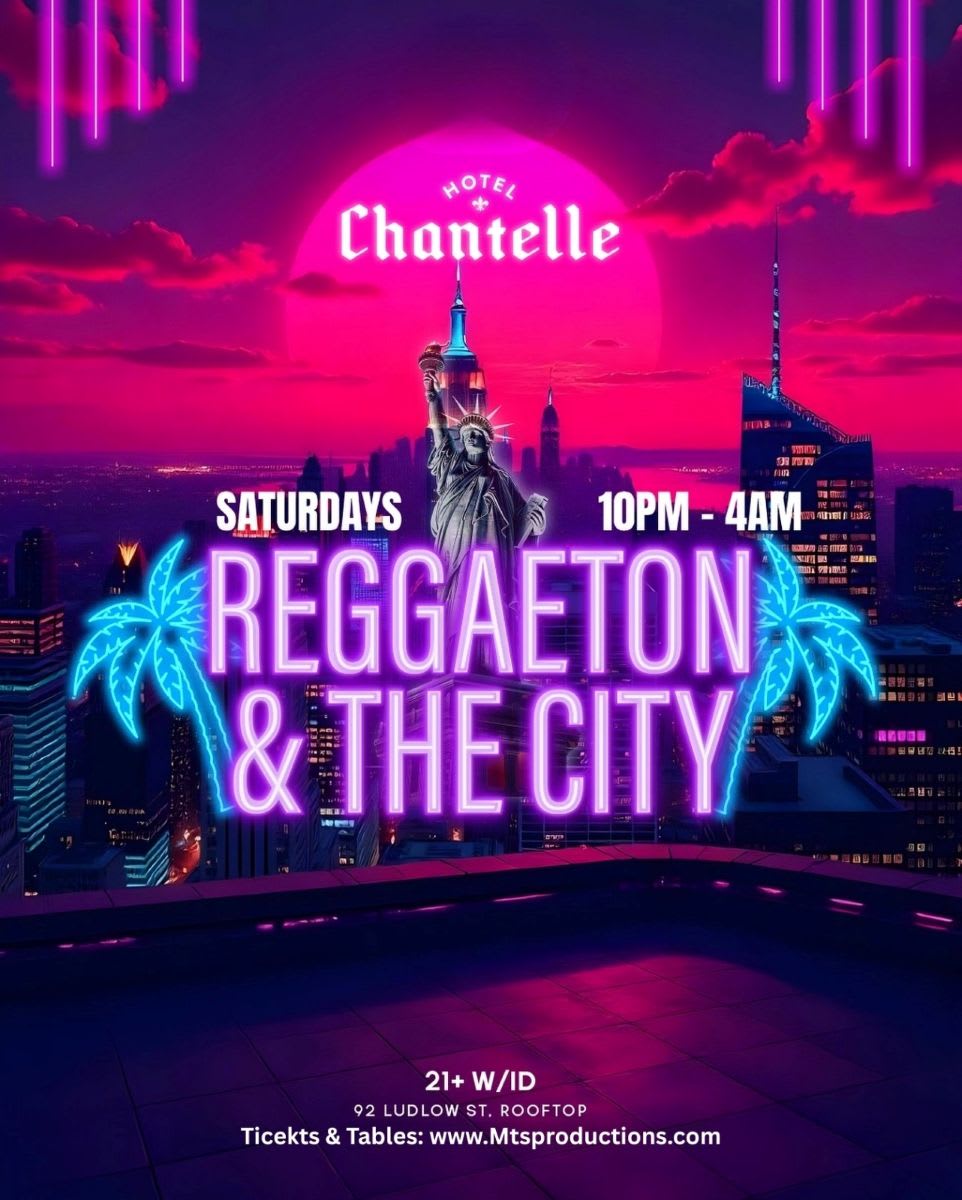 Reggaeton In The City – Rooftop Party At Hotel Chantelle