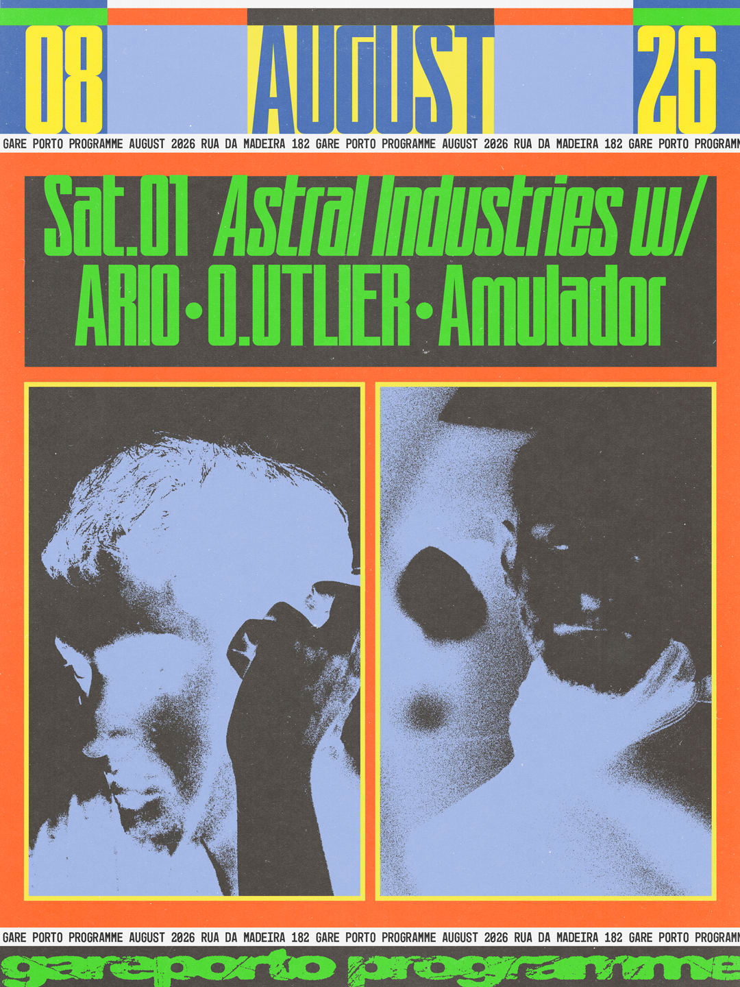 Astral Industries With Ario, O.Utlier, Amulador