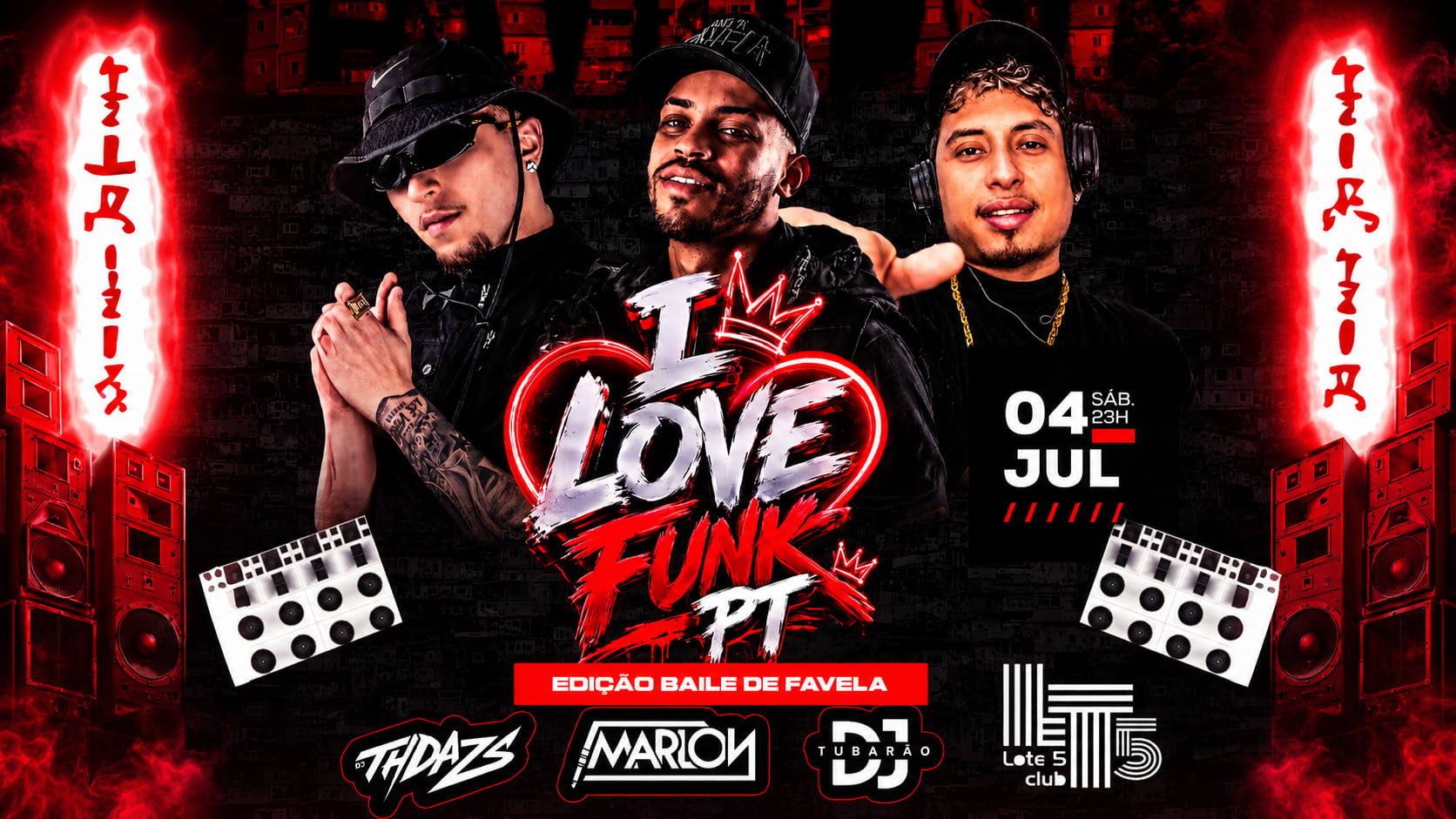 I Love Funk Pt - Edição Baile De Favela