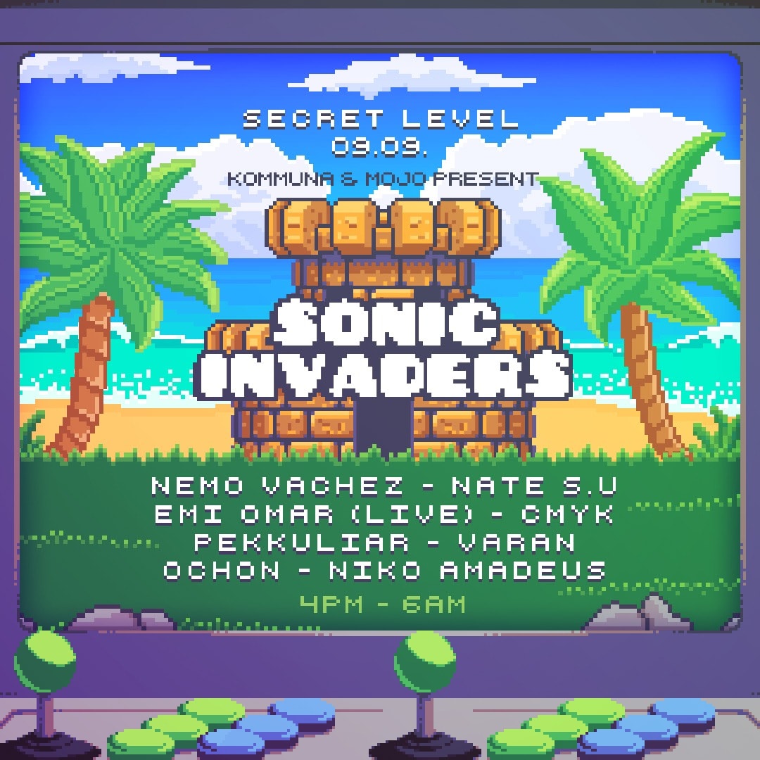 Open Air Villa Party - Kommuna X Mojo - Sonic Invaders