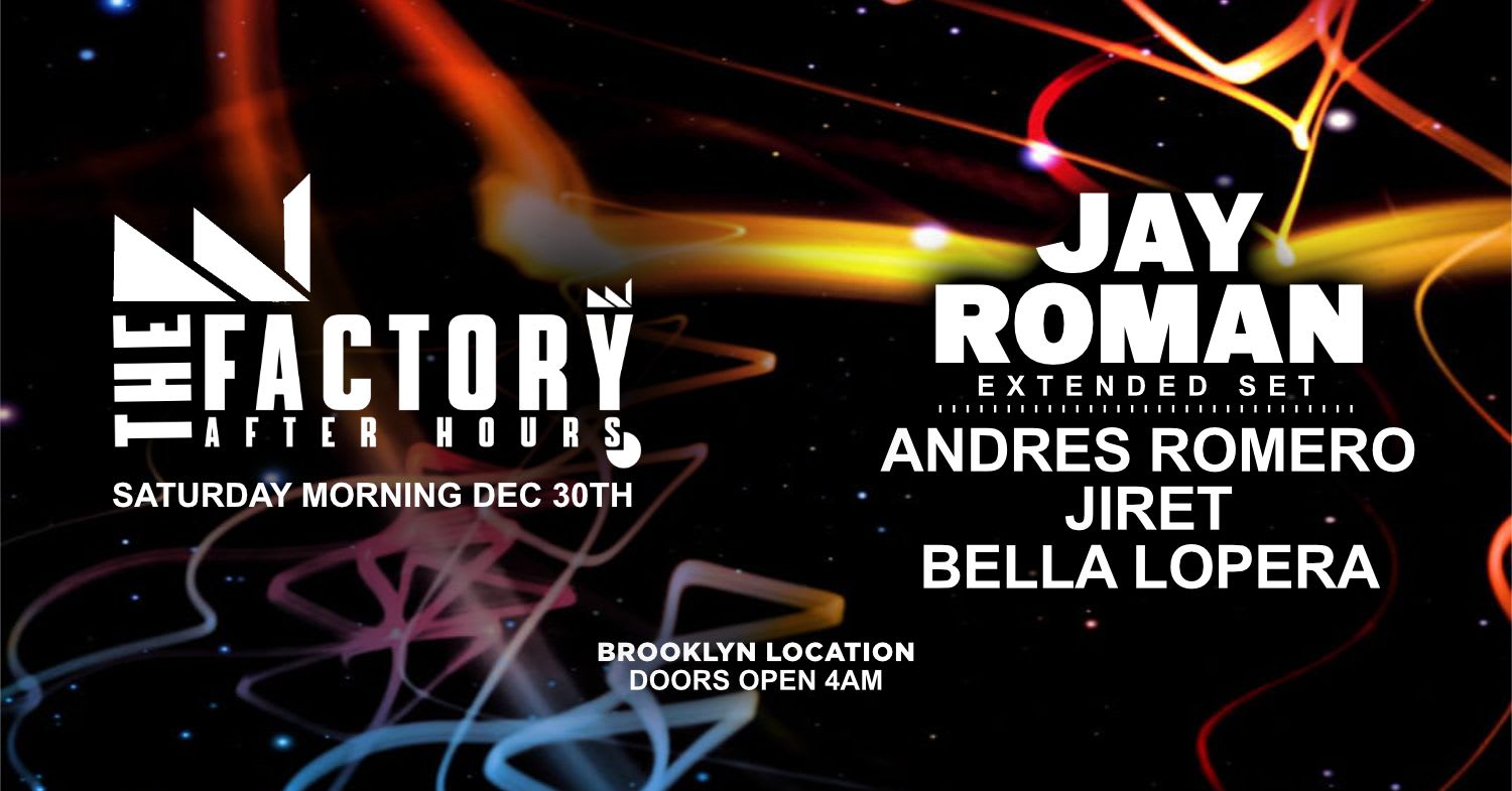 The Official Bklyn After Hours - Jay Roman- Romero - Jiret