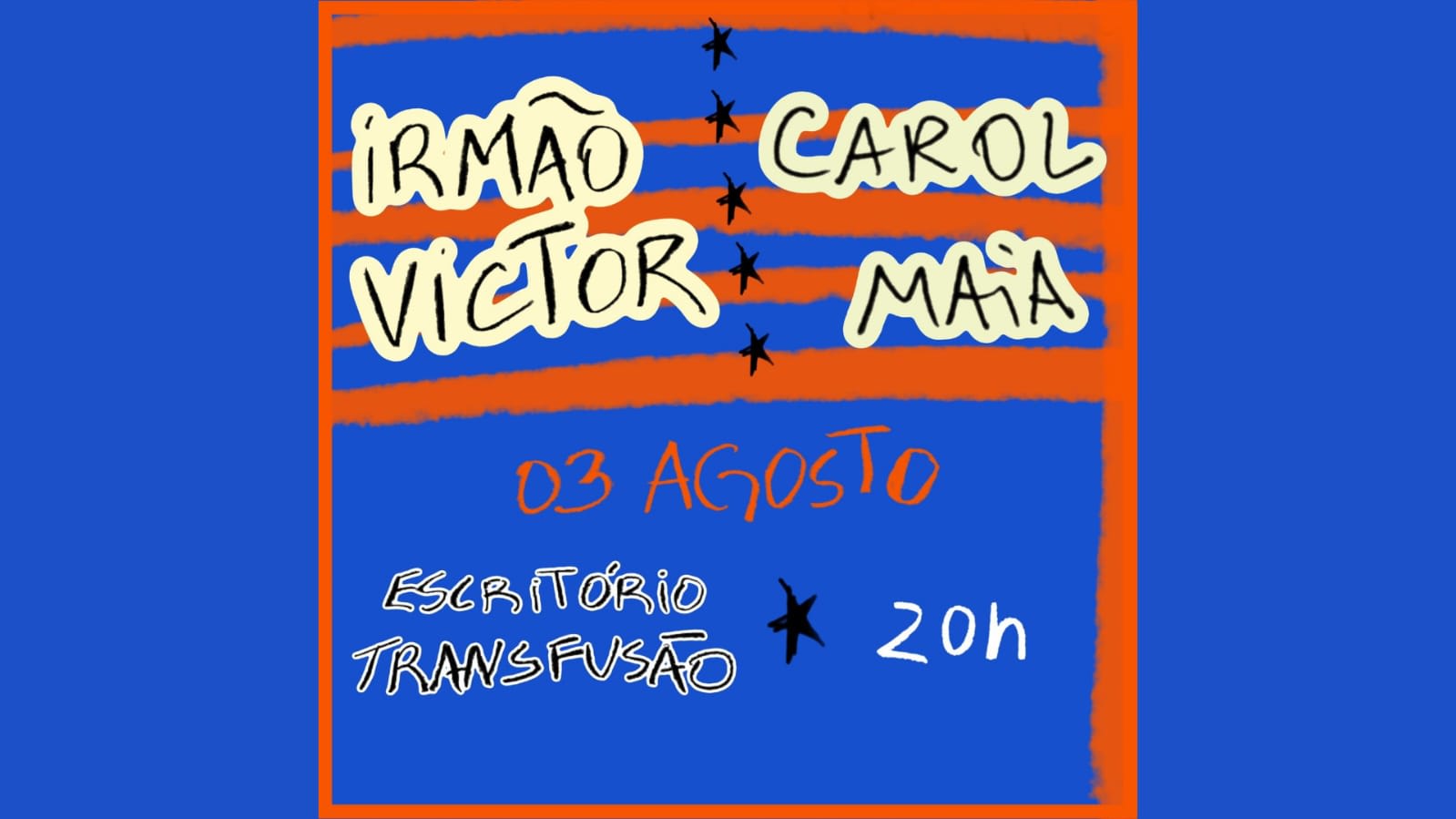 Irmão Victor E Carol Maia No Escritório