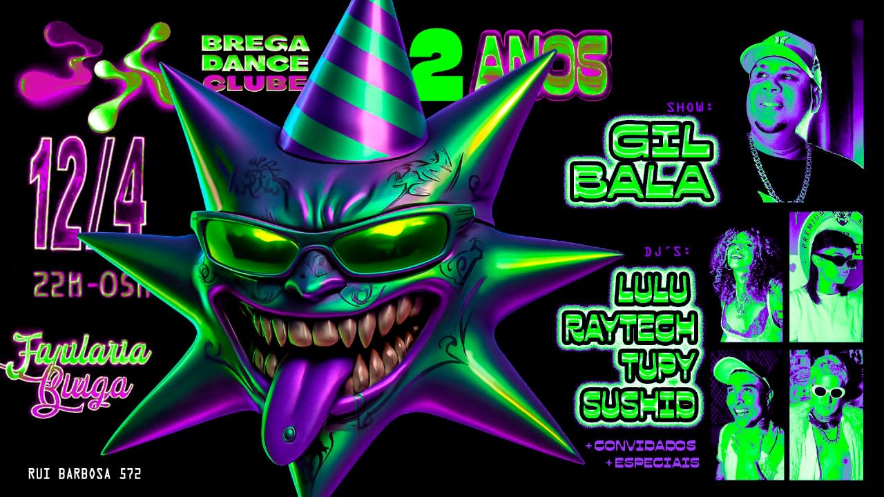 Brega Dance - Aniversario De 2 Anos Na Funilaria - 12/04