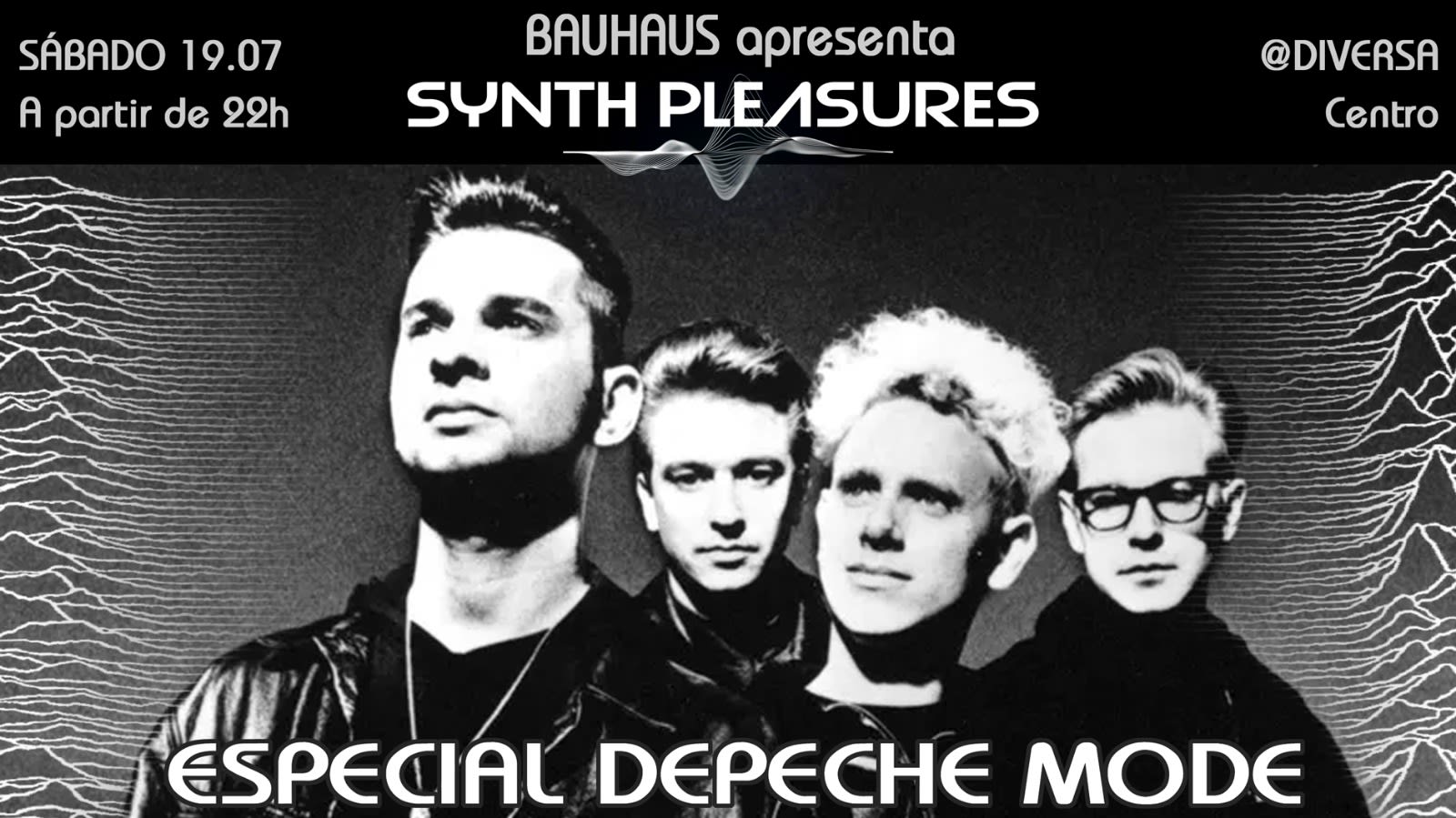 Bauhaus Apresenta Synth Pleasures! Estreia Na Diversa!