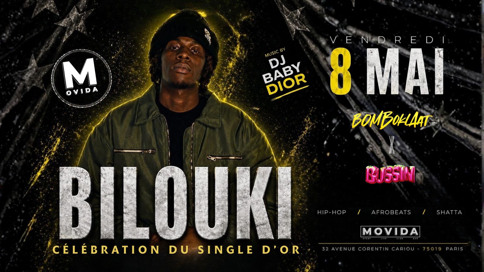 Bilouki Single D'or Celebration By "Bomboklaat And Bussin"