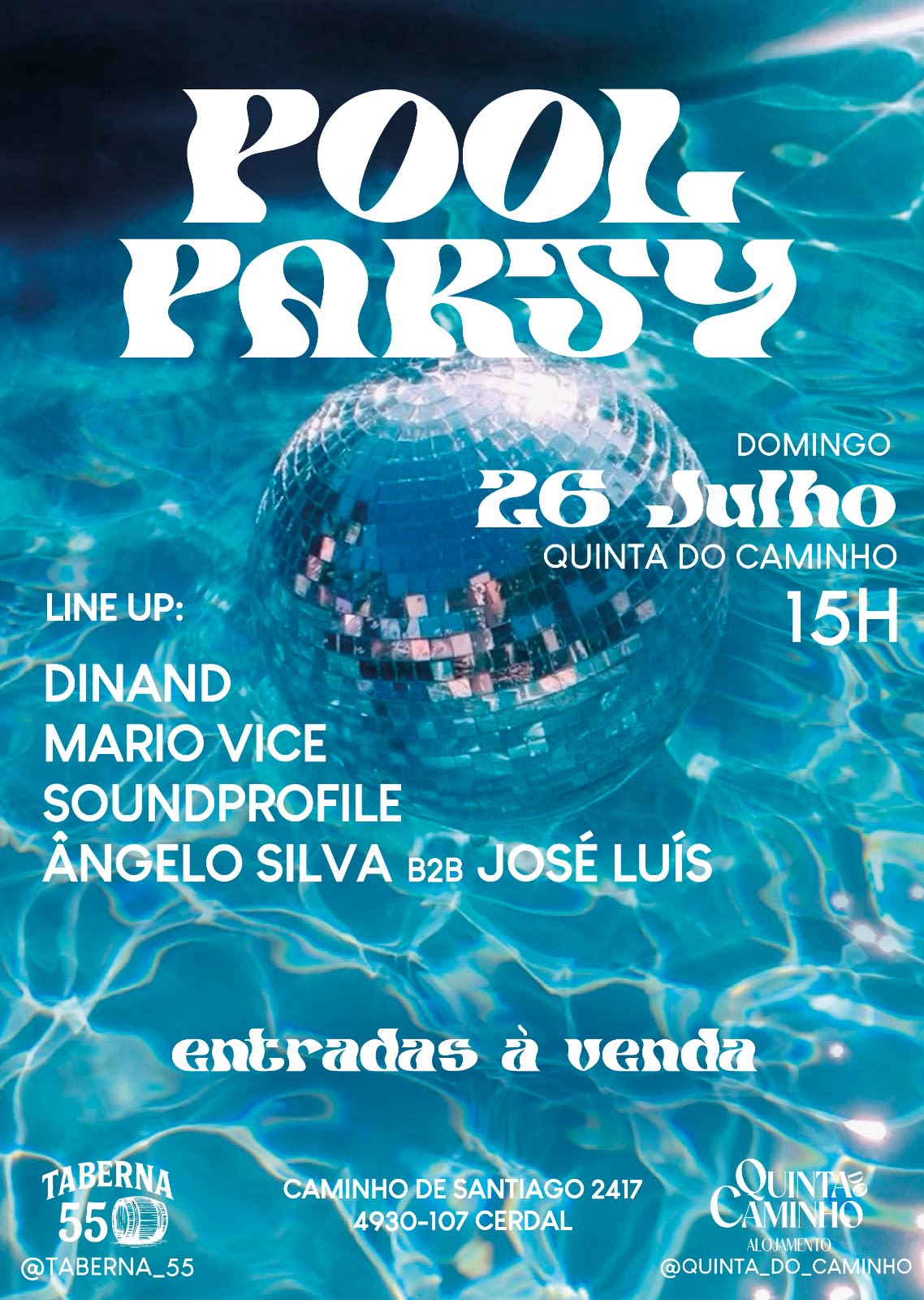 Pool Party - Quinta Do Caminho