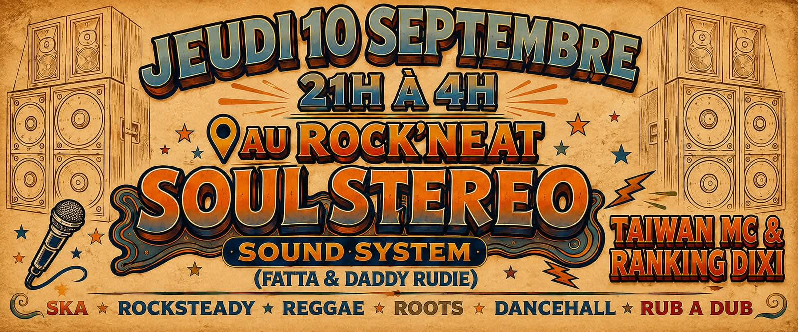 Soul Stereo Soundsystem - Taiwan MC & Ranking Dixi