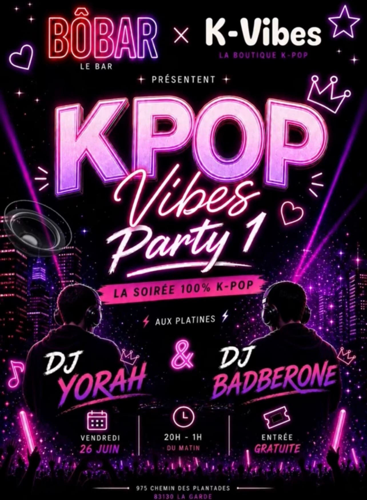 Kpop Vibes Party 1