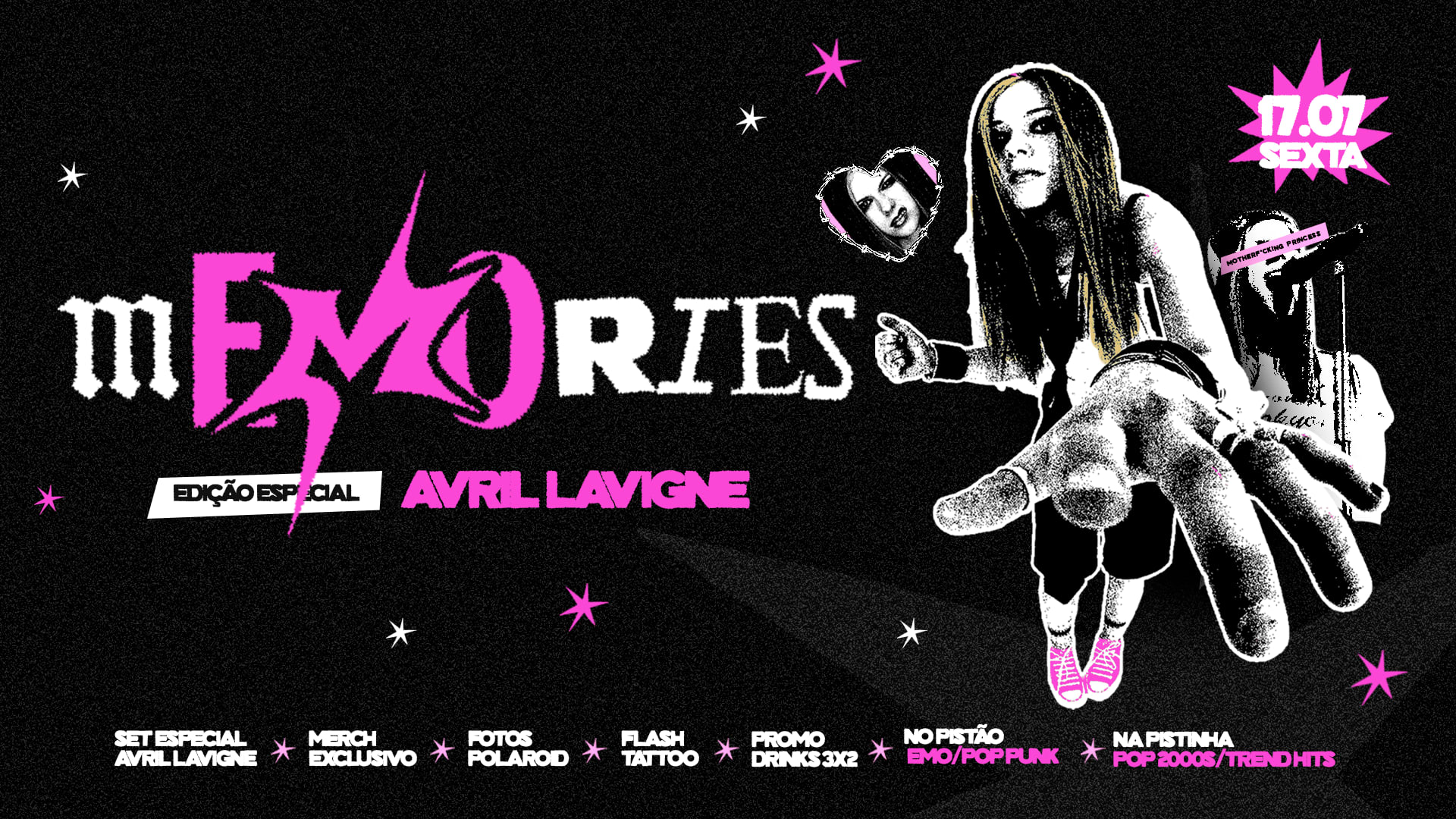 ★ Memories ★ Especial Avril Lavigne ★ 17/7 @Cuckopoa