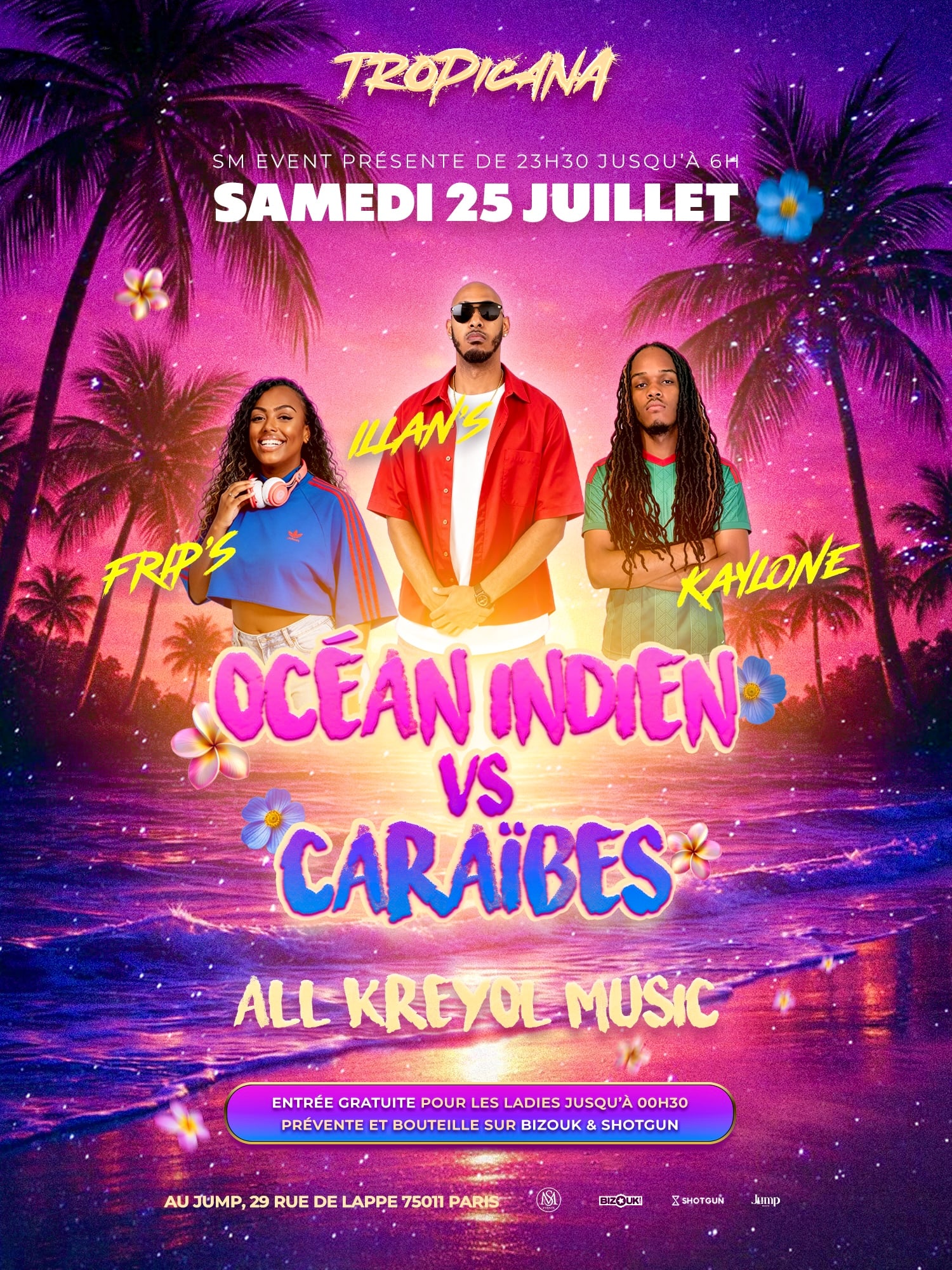 La Tropicana-Océan Indien Vs Caraïbes - Illan Frip’S Kaylone