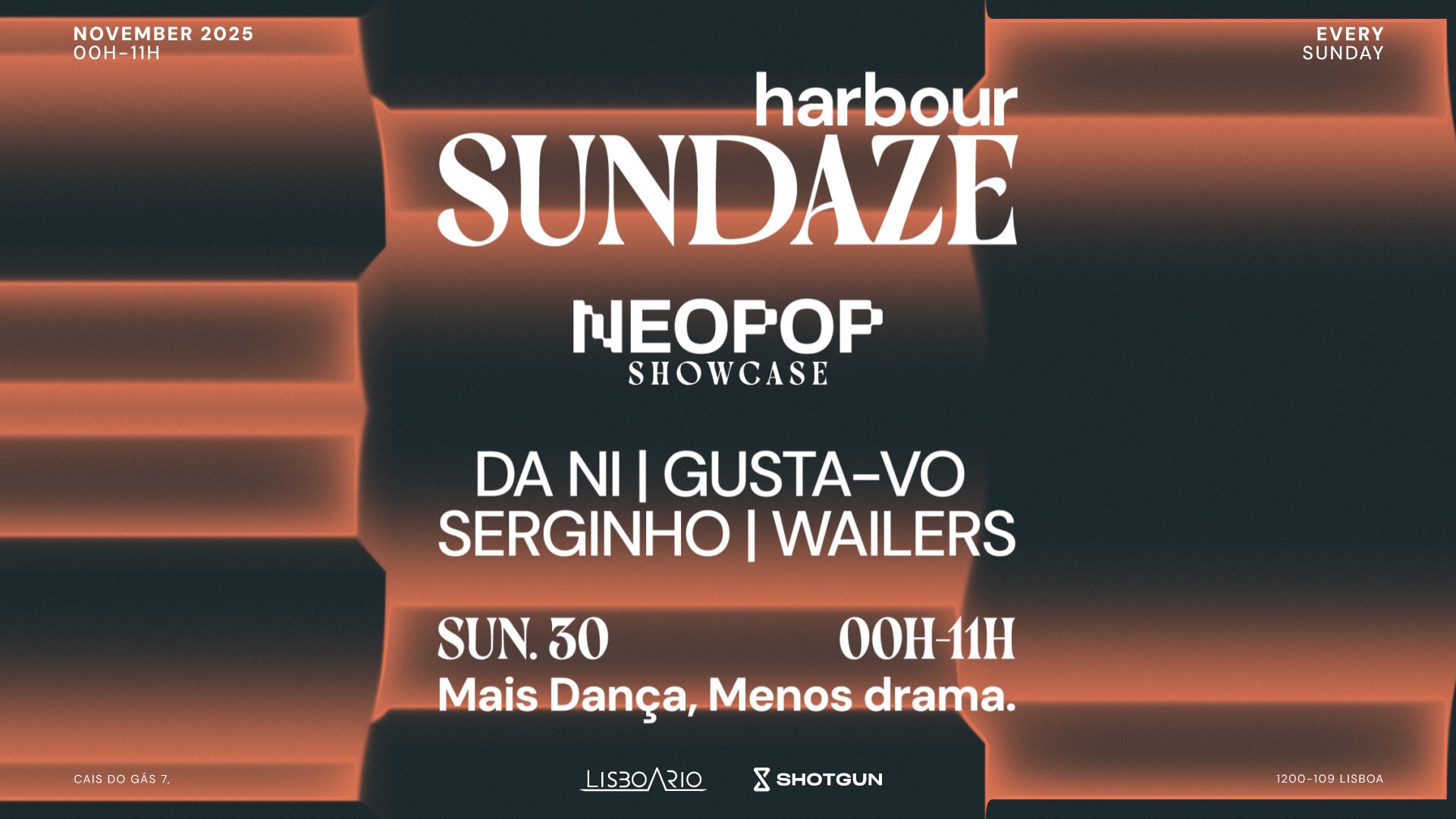 Harbour Sundaze With Neopop Showcase 00h - 11h