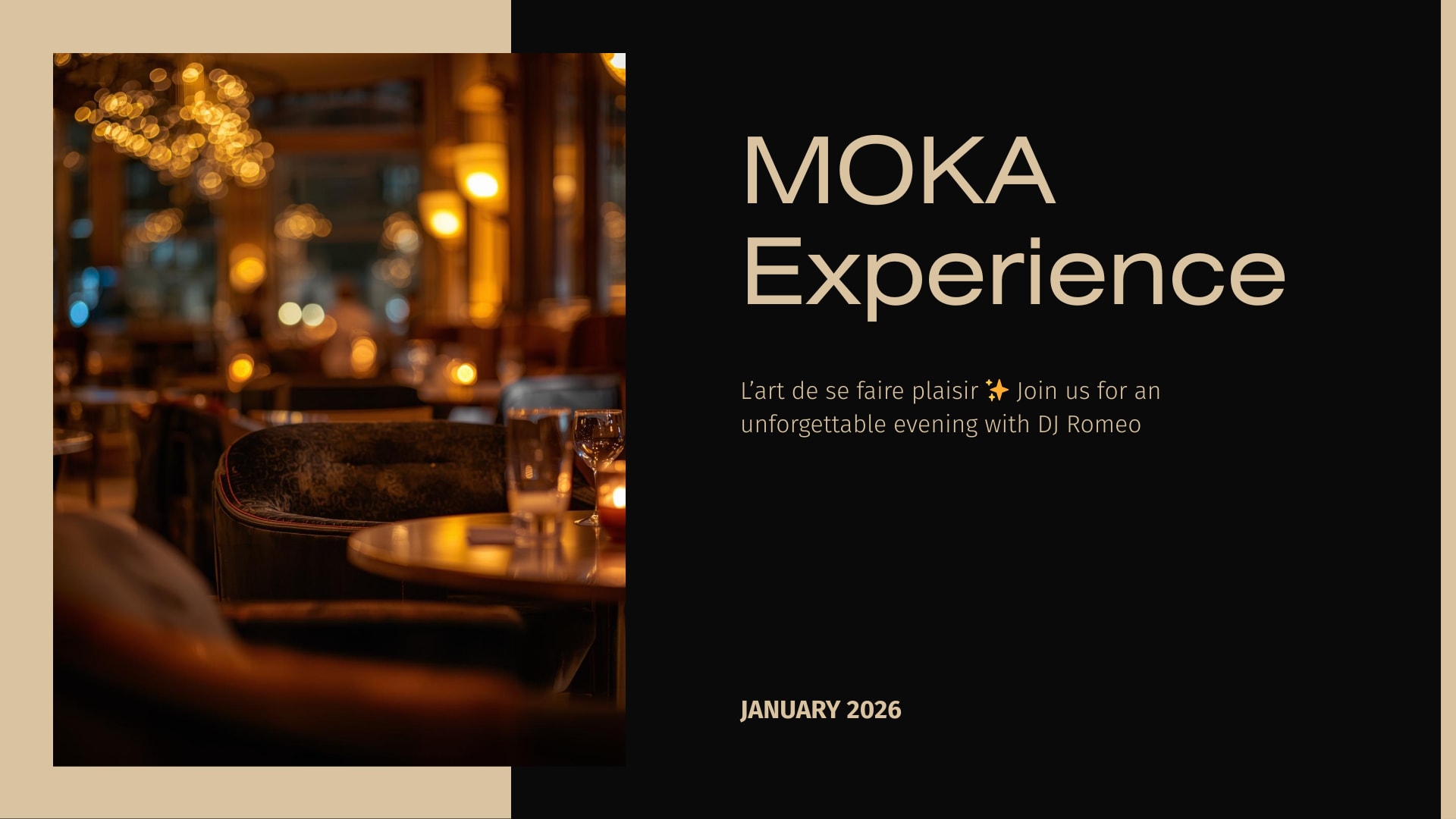 Afterwork - Moka Experience