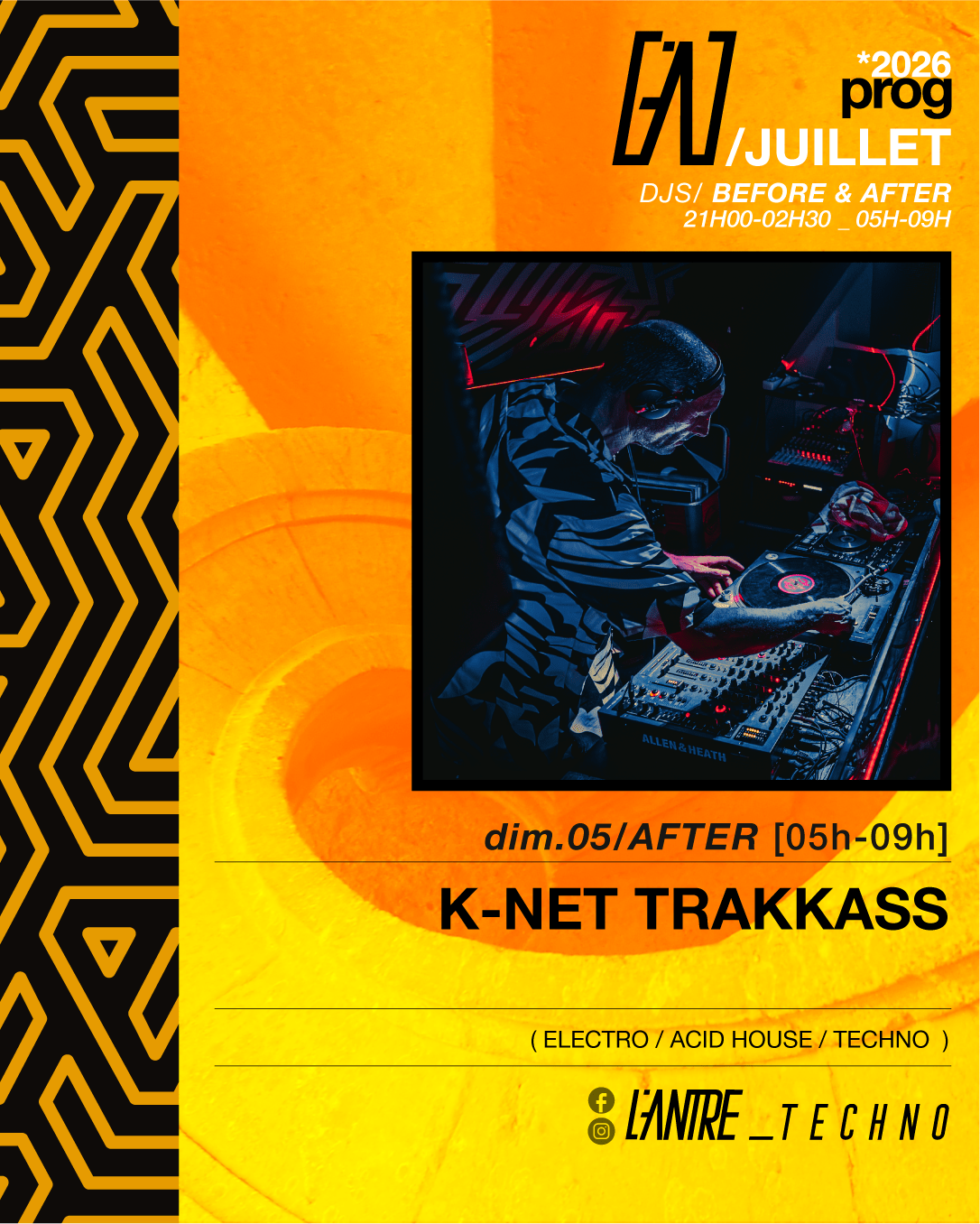 K-Net Trakkass — Electro / Acid House / Techno