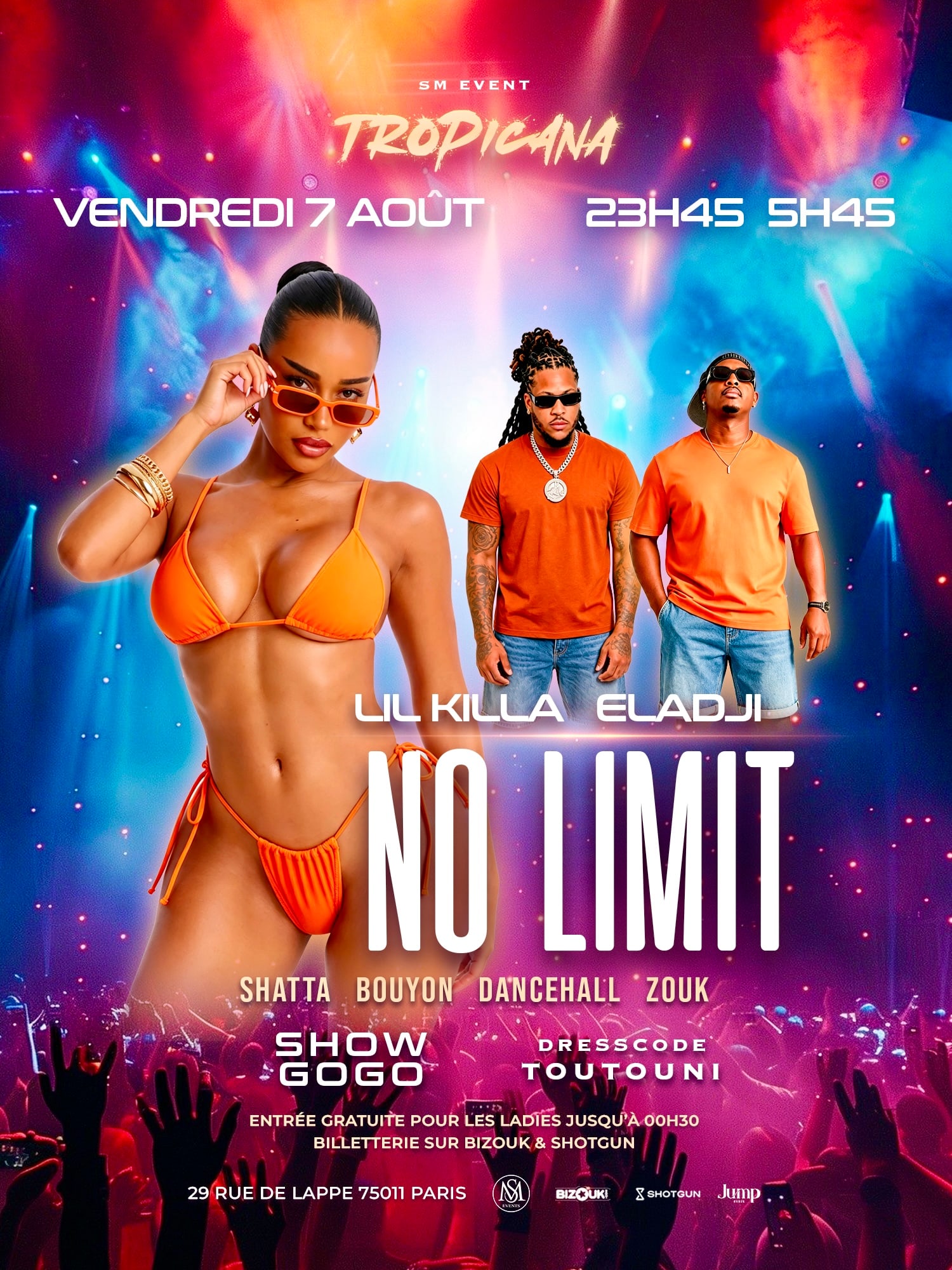 La Tropicana - No Limit - Lil Killa & Eladji