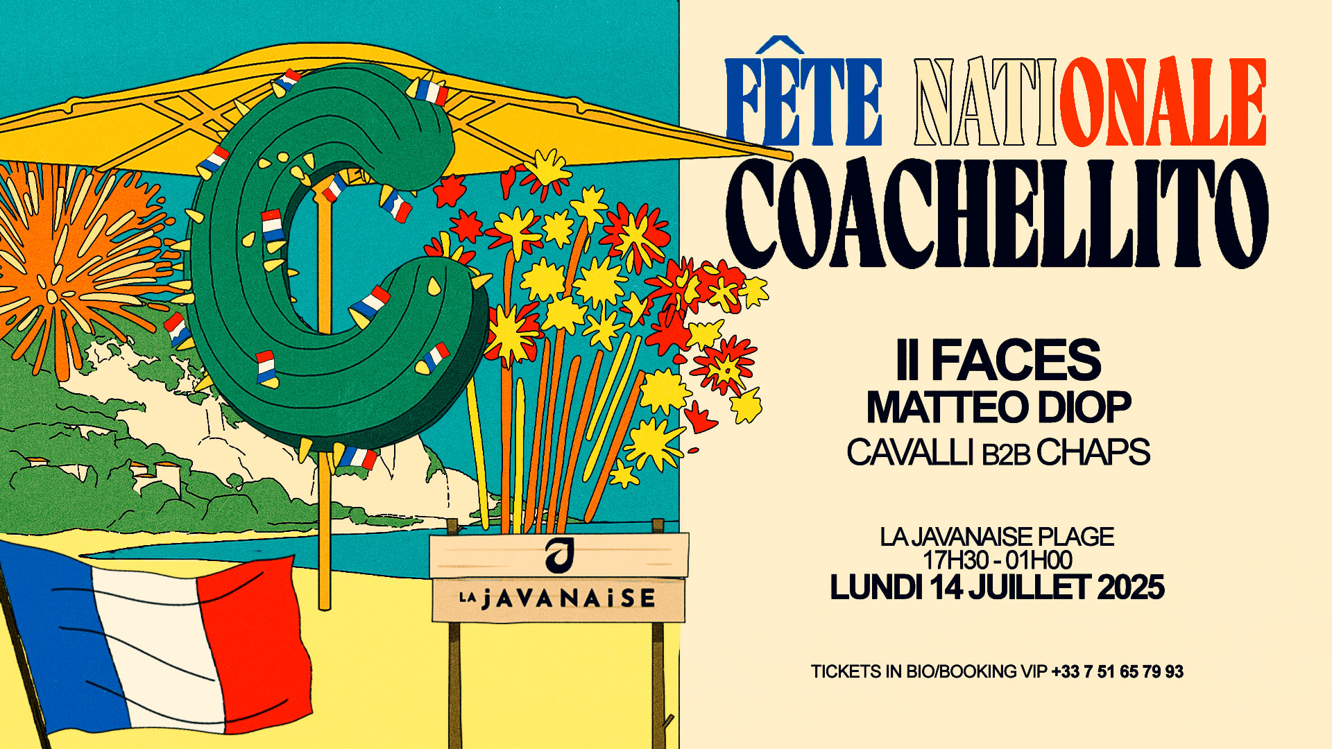 Fête Nationale By Coachellito - La Javanaise Plage