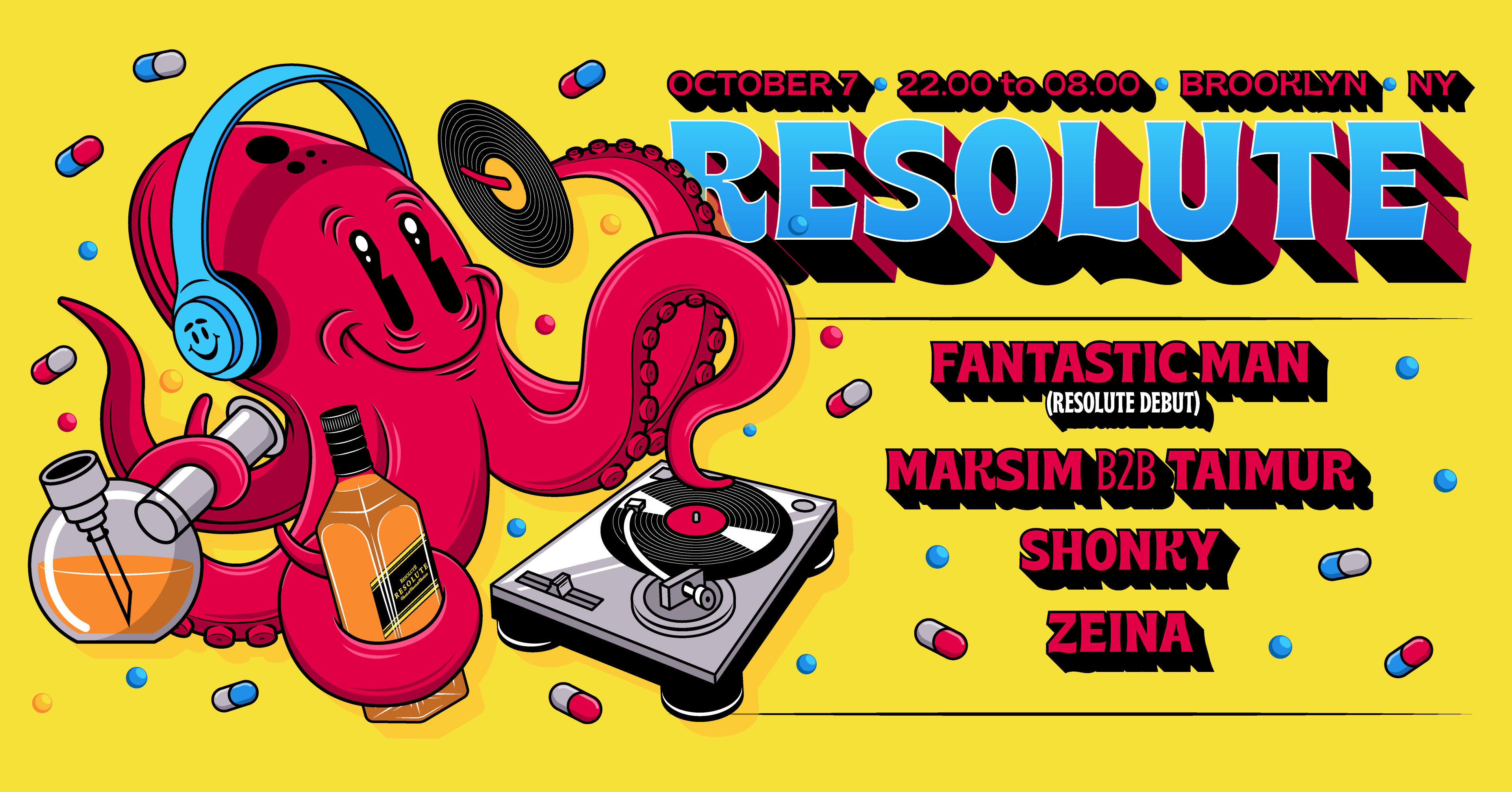 Resolute With Fantastic Man, Maksim B2b Taimur, Shonky +More