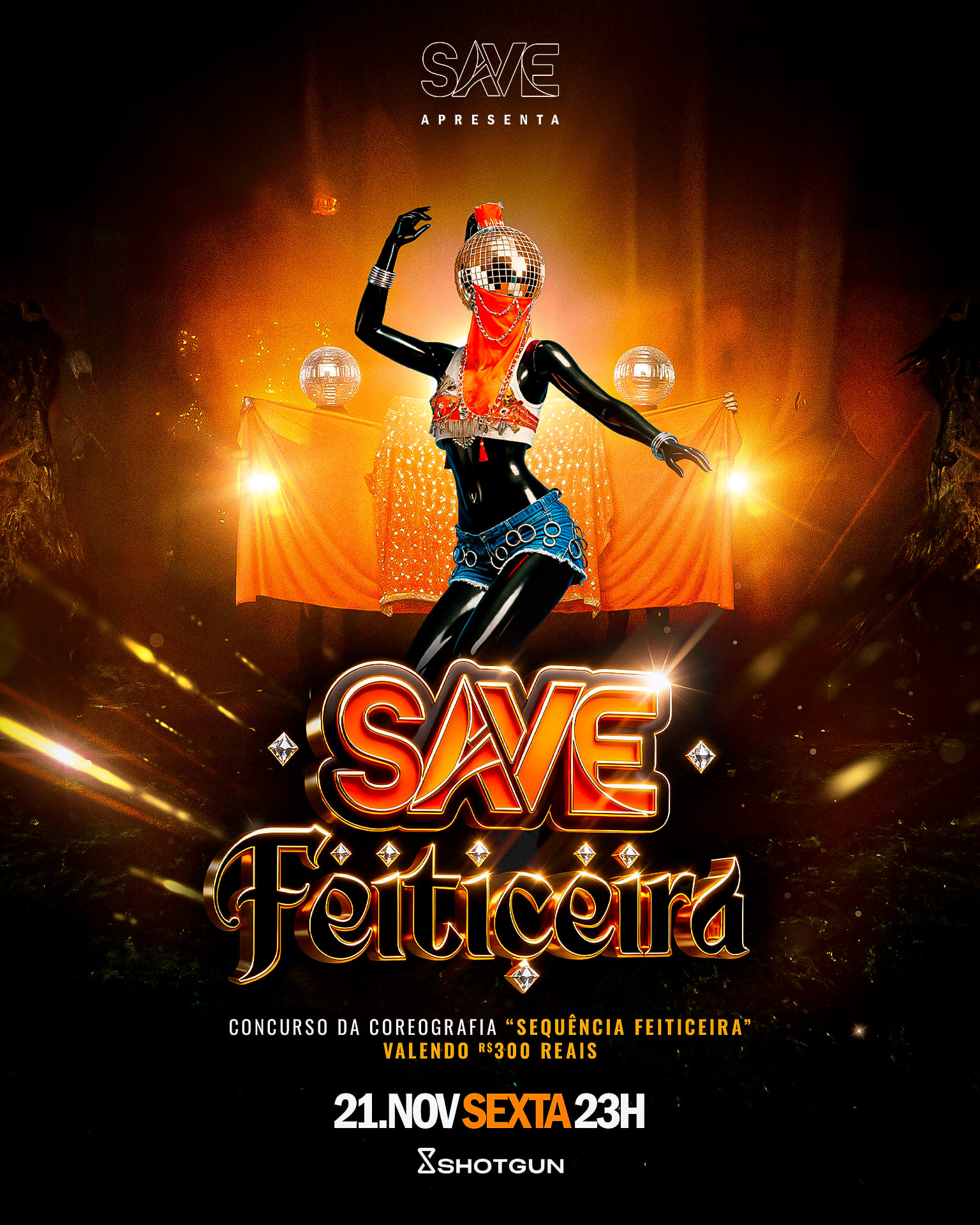 Save - Feiticeira | Open Bar | Concurso Valendo 300 Reais