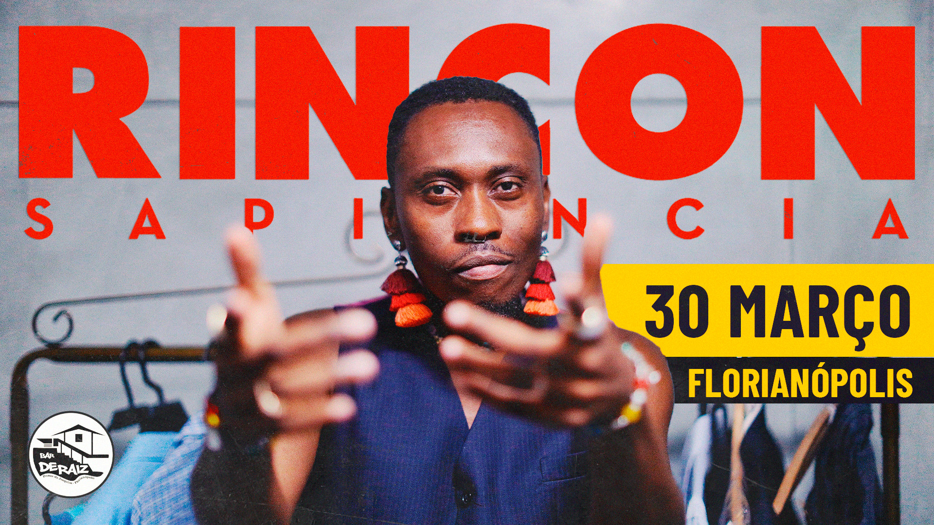 Rincon Sapiência Em Floripa No Bar Deraiz