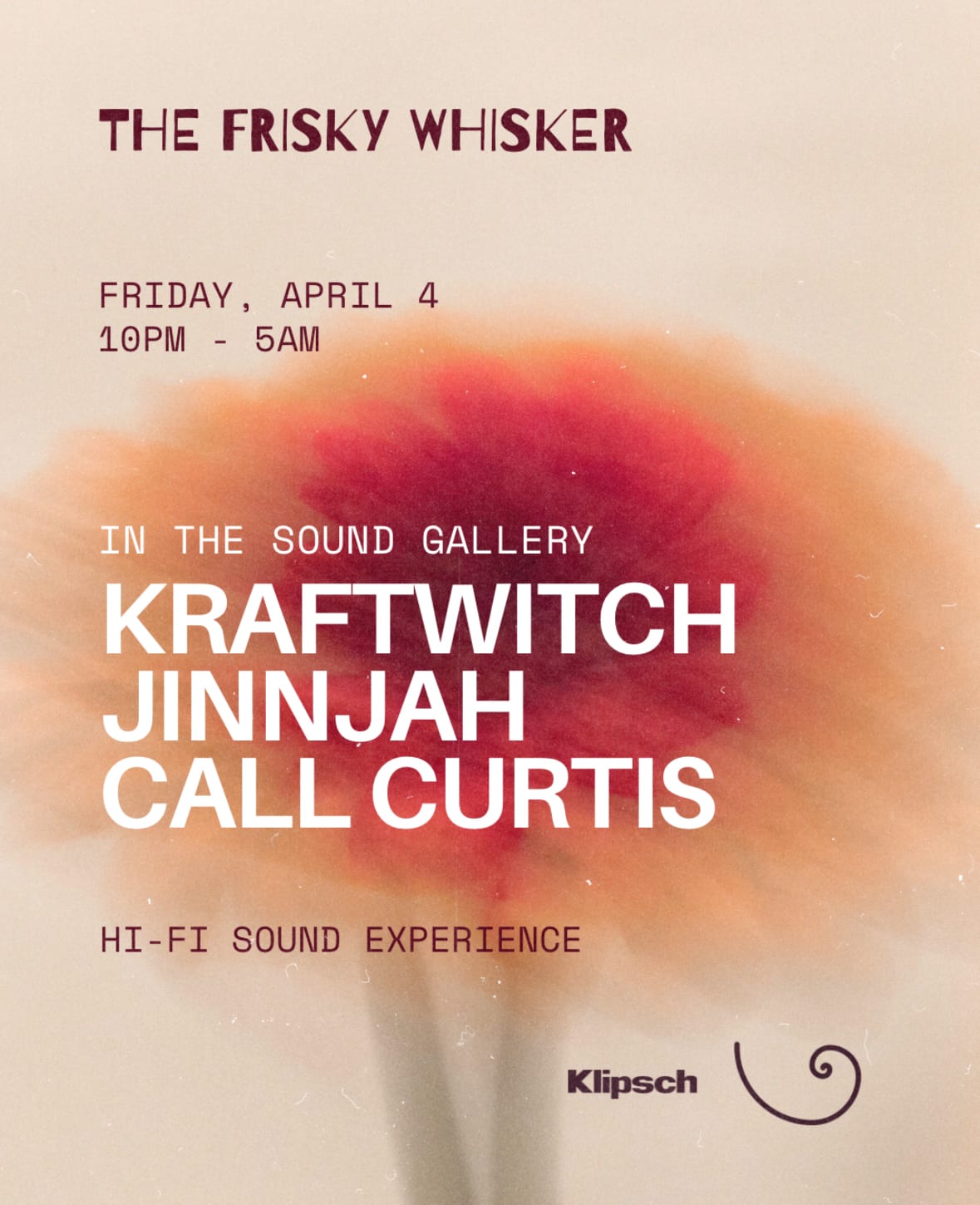 Kraftwitch In The Sound Gallery + Jinnjah, Call Curtis