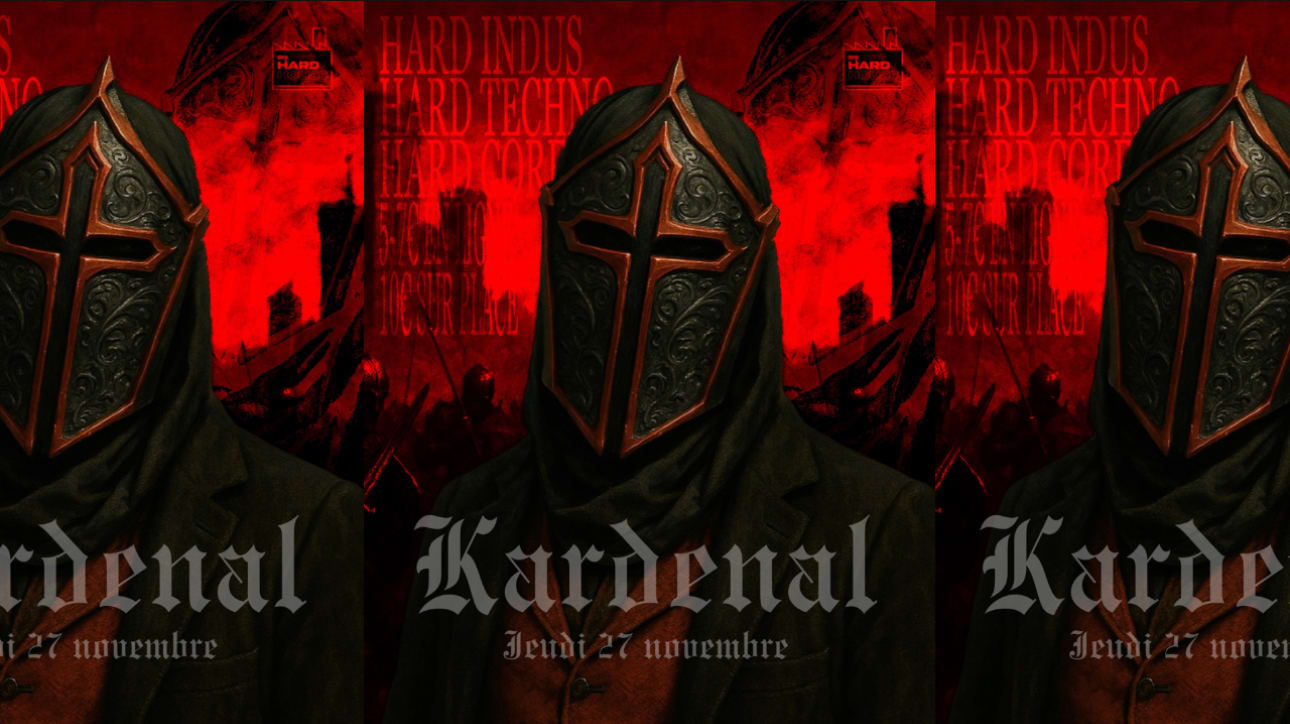 Hard Indus, Techno, Core W/ Kardenal