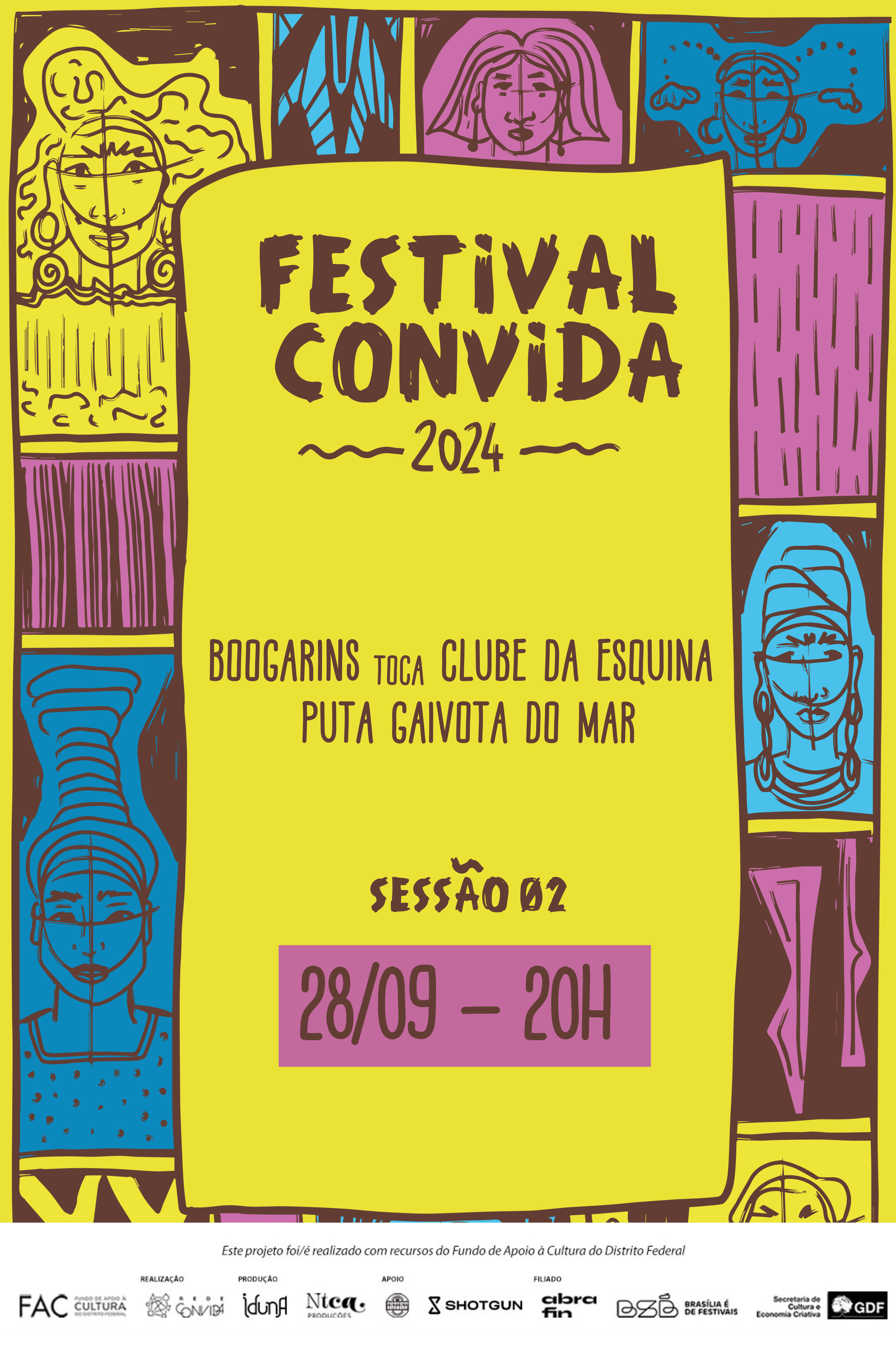 28/09 Festival Convida - Boogarins Toca Clube Da Esquina