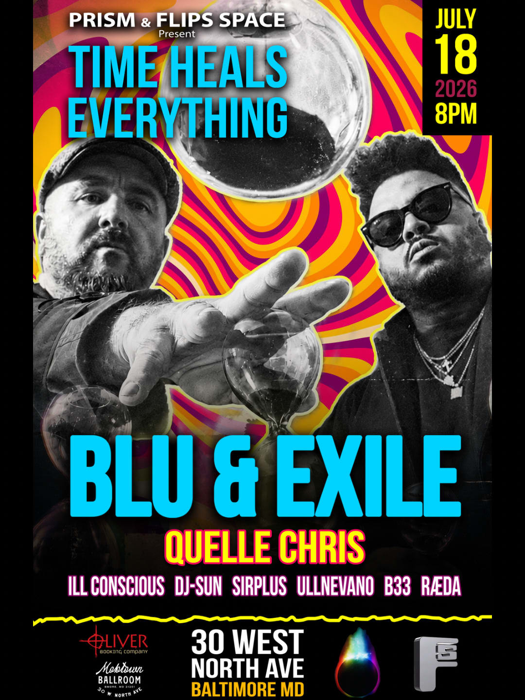 Blu & Exile "Time Heals Everything" World Tour