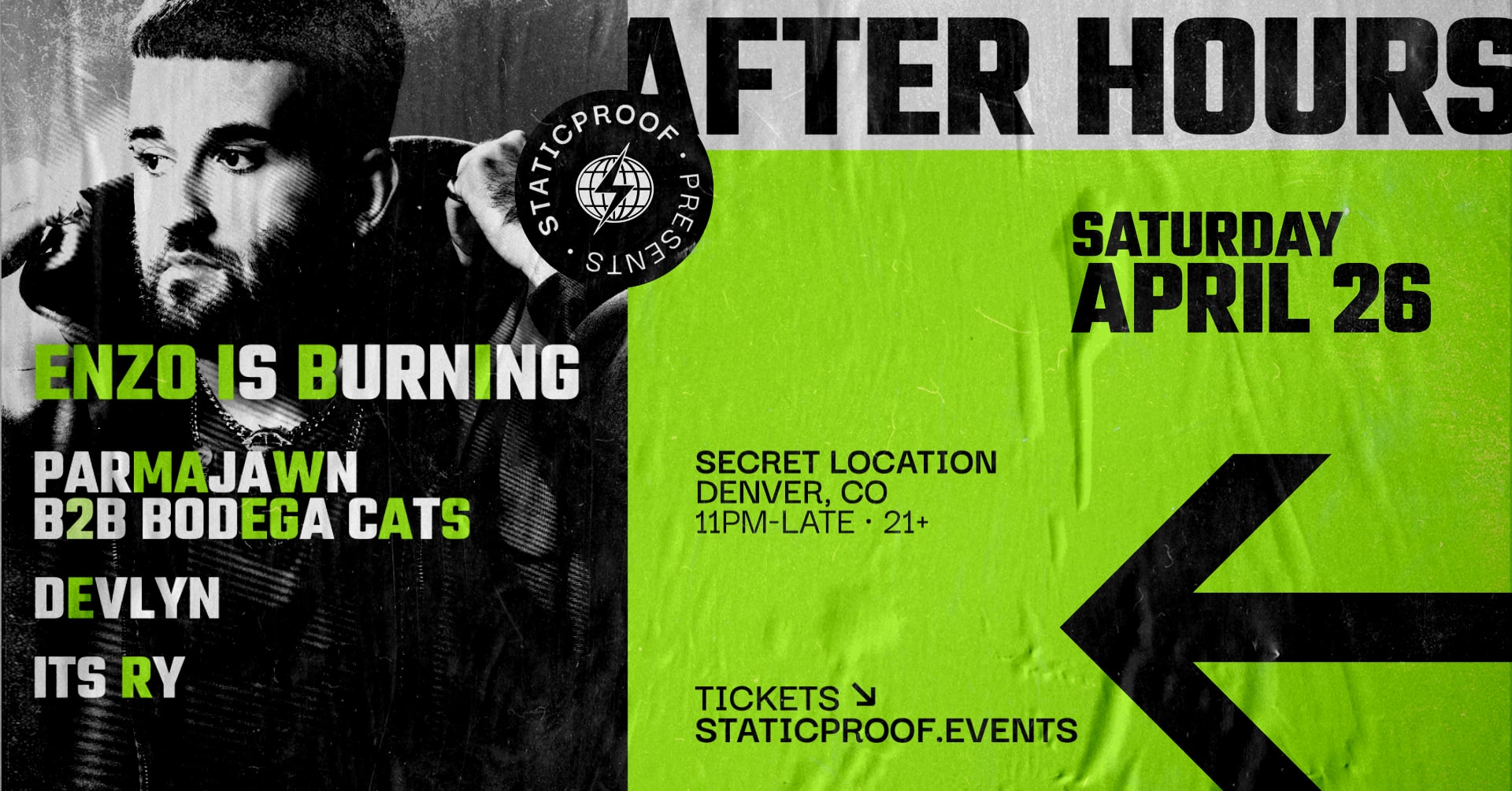 Staticproof Presents: Enzo Is Burning